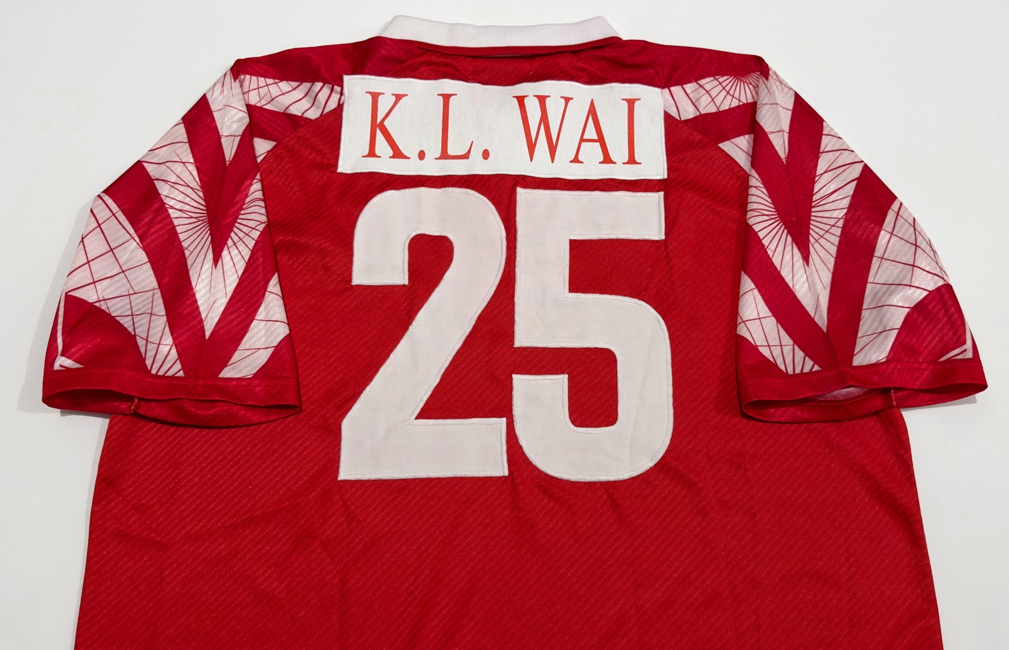 1997 Hong Kong #25 K.L. WAI Home Jersey (2XL)