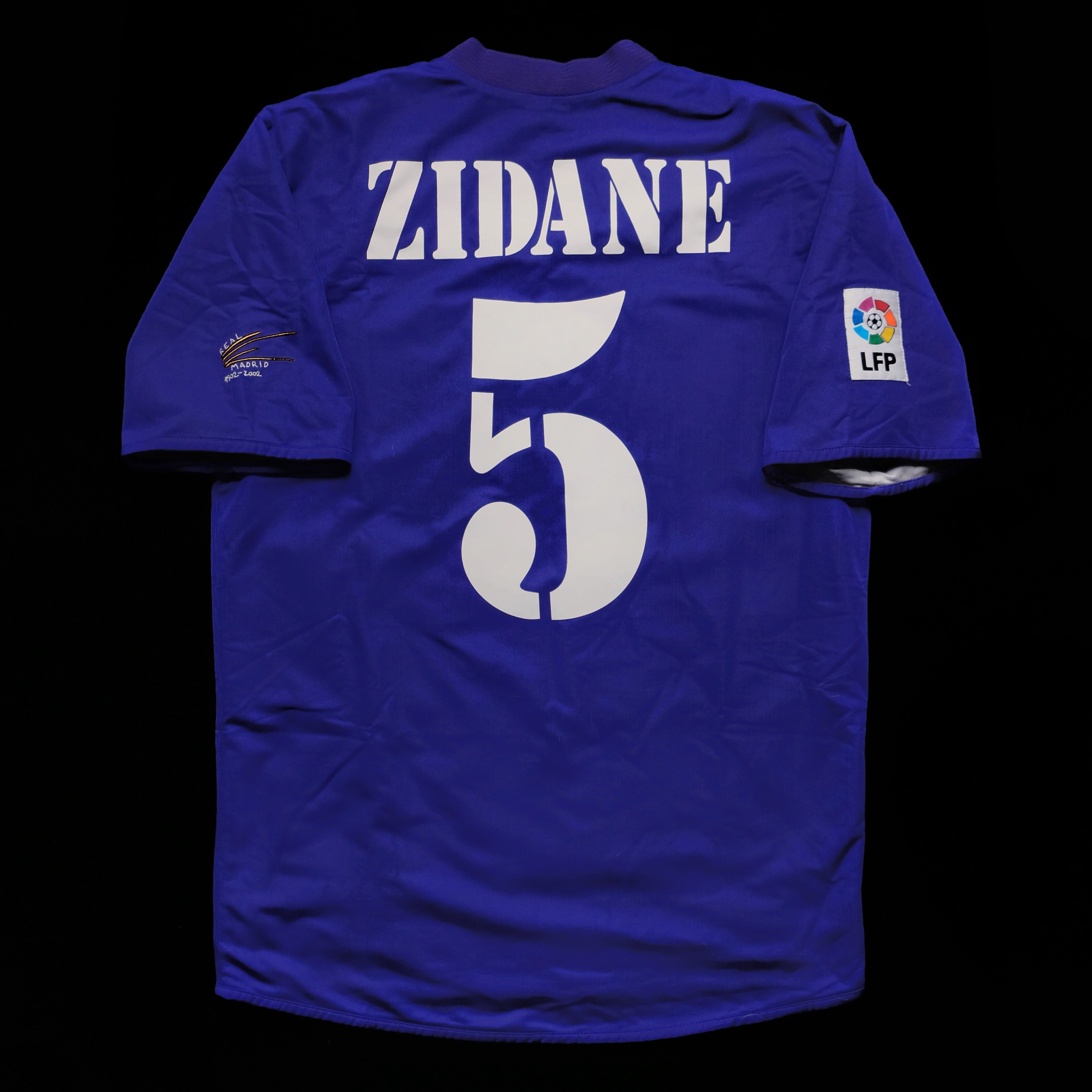 2001/02 Real Madrid #5 ZIDANE Centenary Third Jersey (L) – Double
