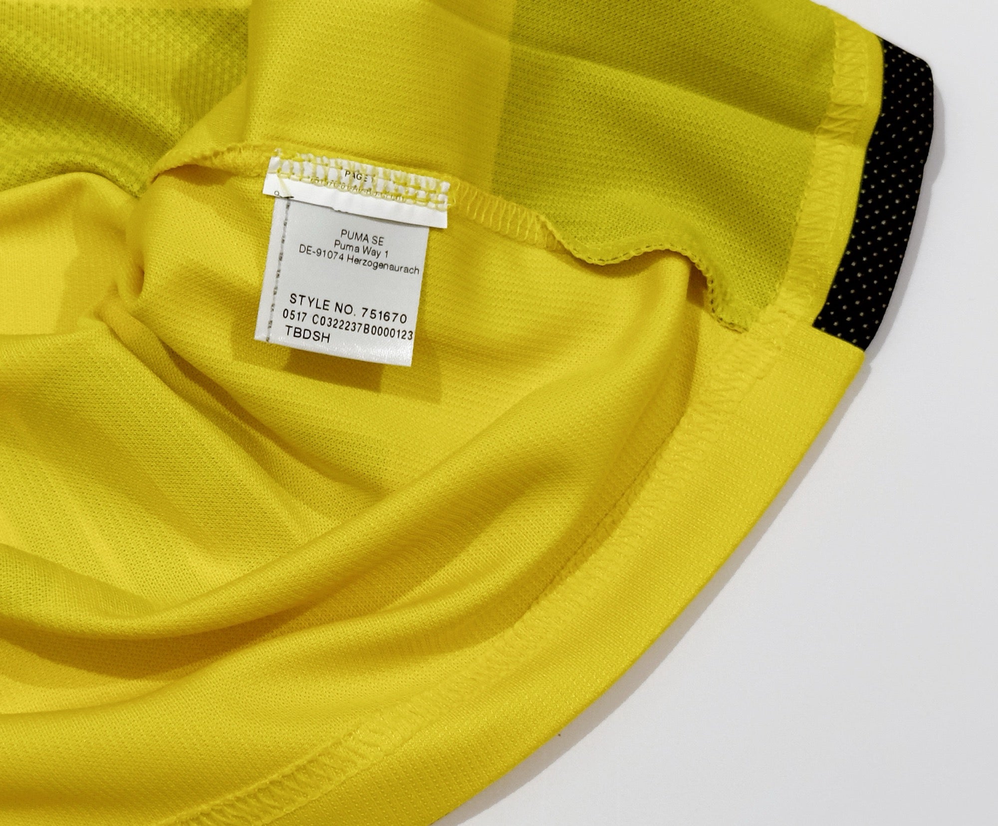 2017/18 Borussia Dortmund Home Jersey (S)