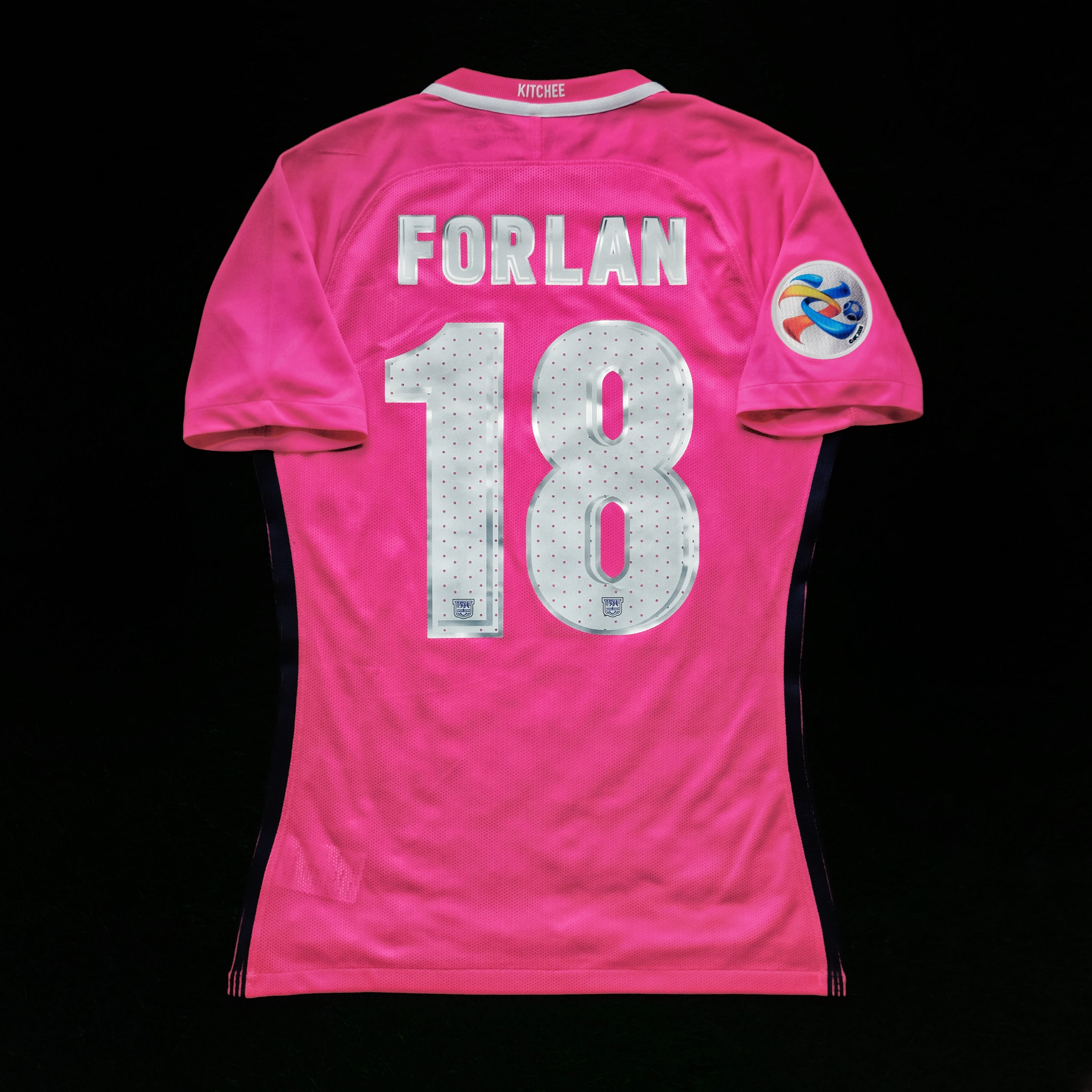2017/18 Kitchee #18 FORLAN Away Jersey (M)