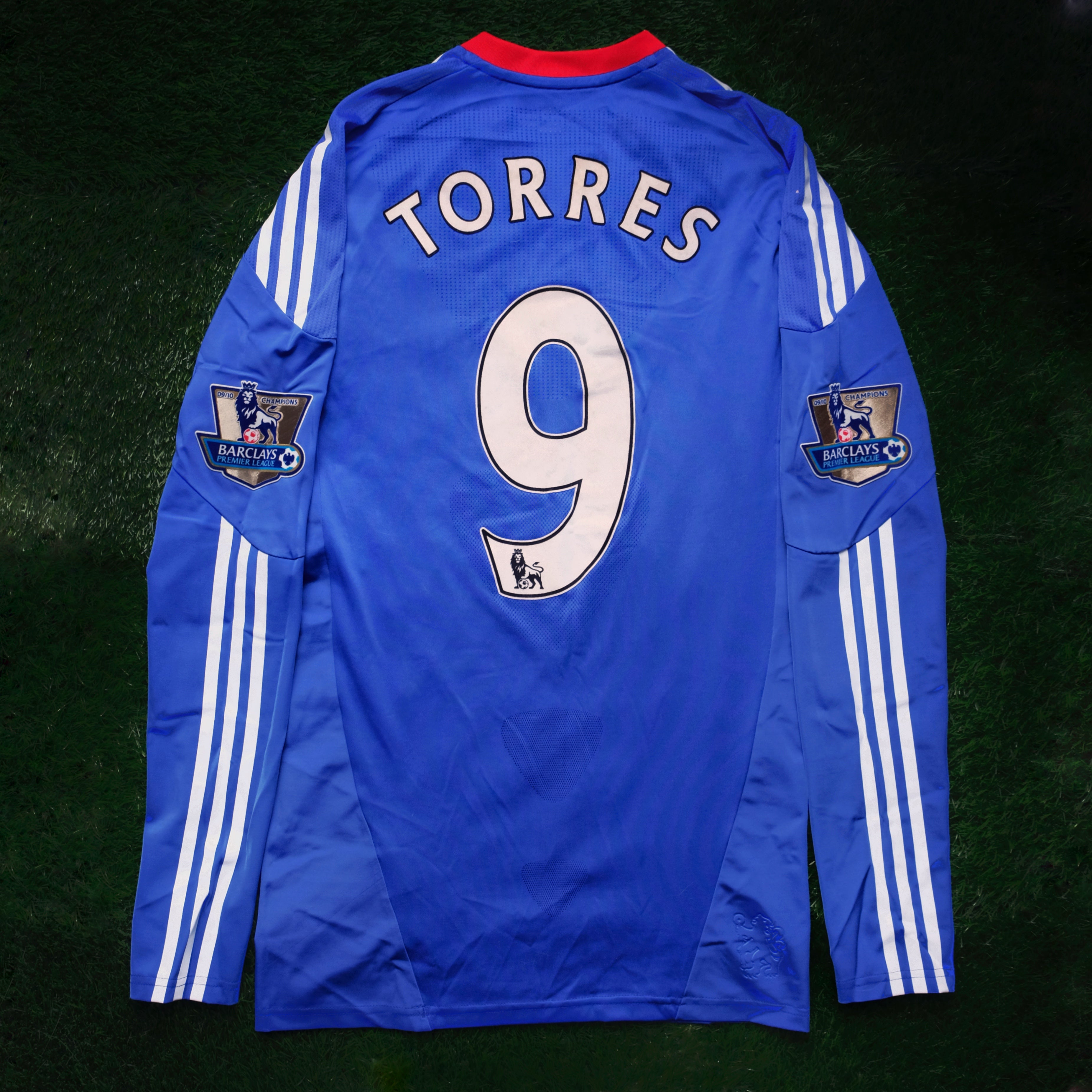 2010/11 Chelsea #9 TORRES Home Jersey (L) L/S – Double Kick