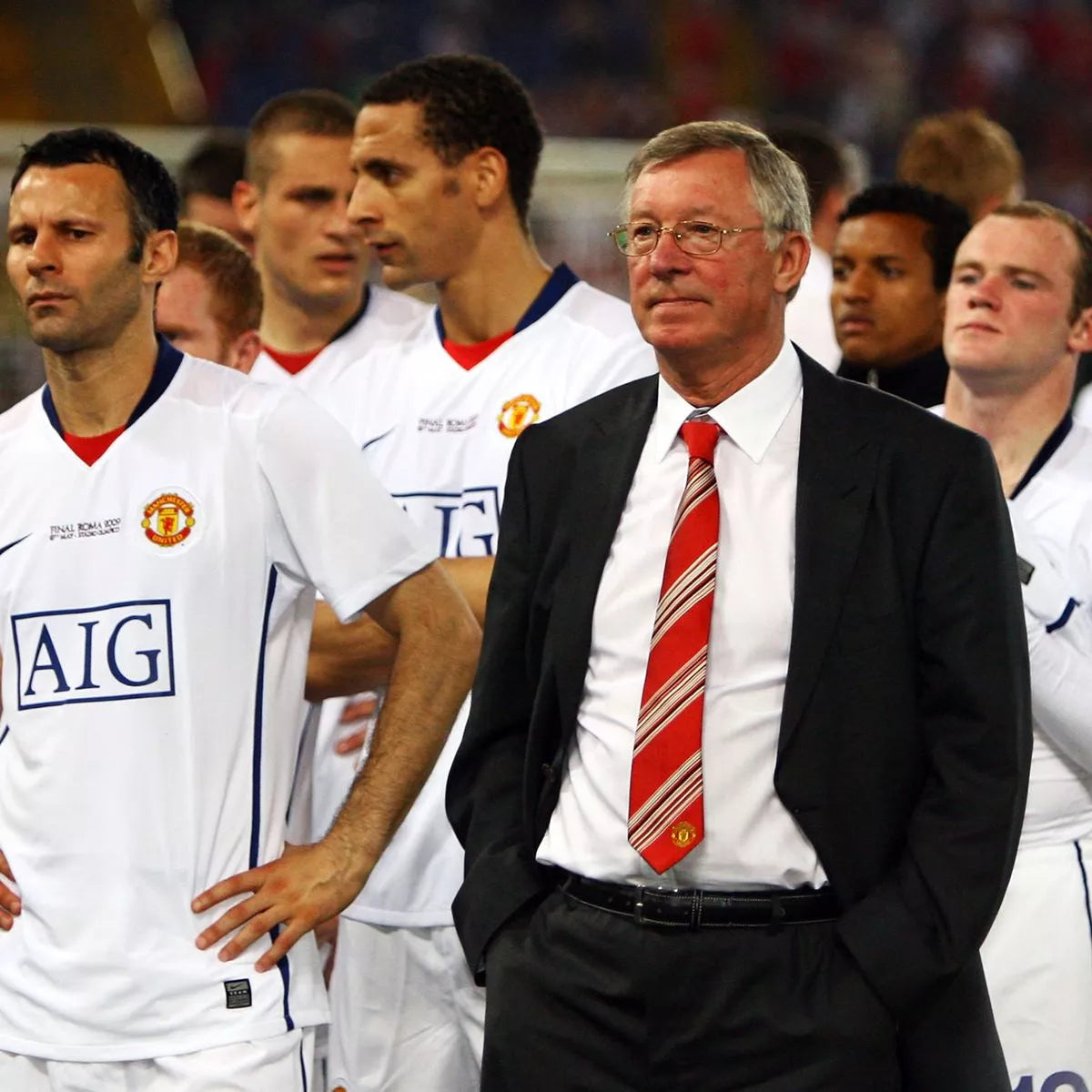 2008/09 Man Utd #10 ROONEY Away Jersey (M)