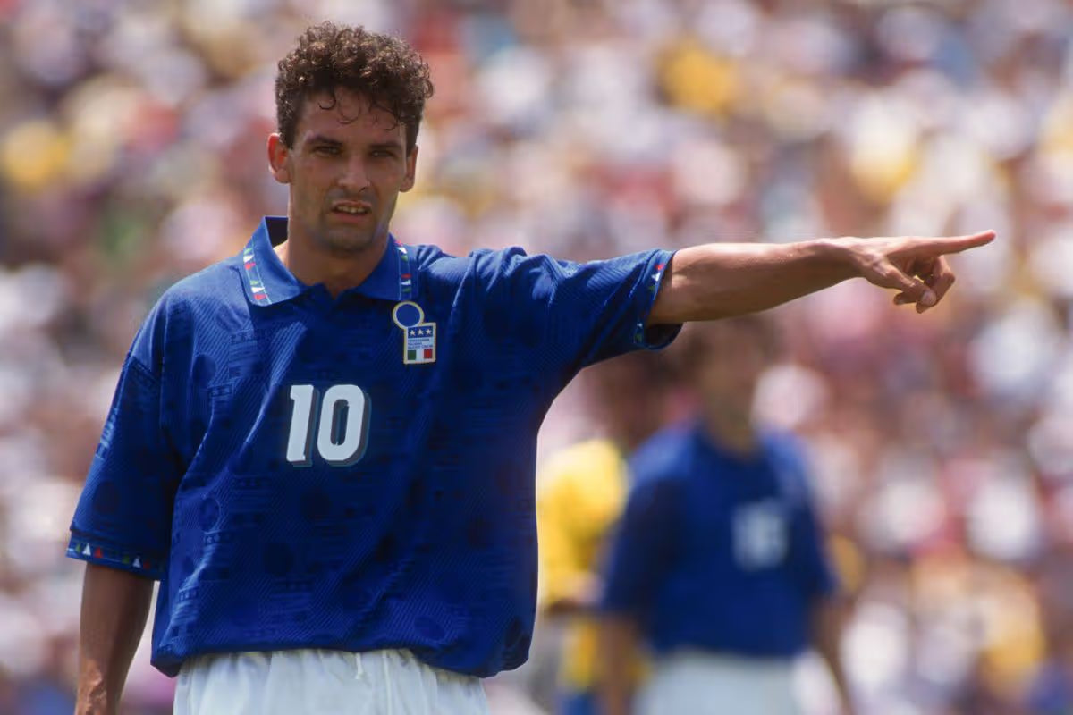 1994 Italy #10 R.BAGGIO Home Jersey (L)