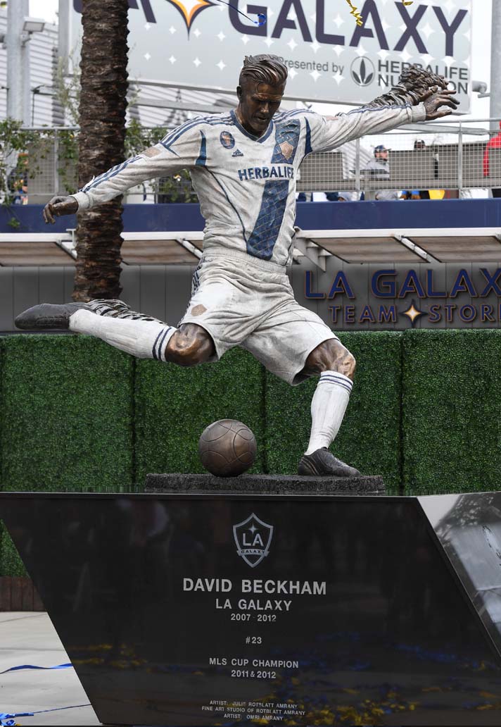 2012 LA Galaxy #23 BECKHAM Home Jersey (M)
