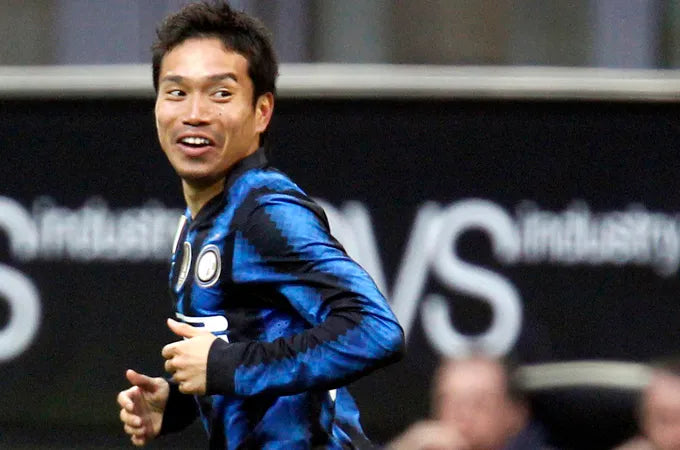 2010/11 Inter Milan #55 NAGATOMO Home Jersey (M)