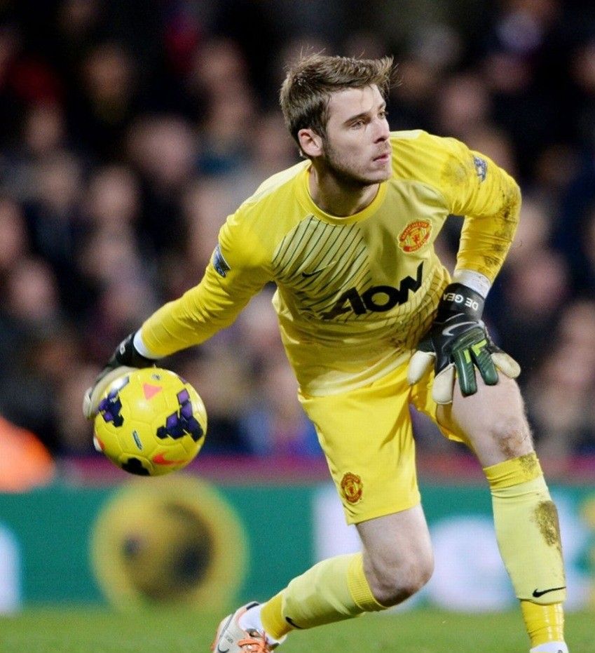2013/14 Man Utd #1 DE GEA GK Jersey (M) L/S