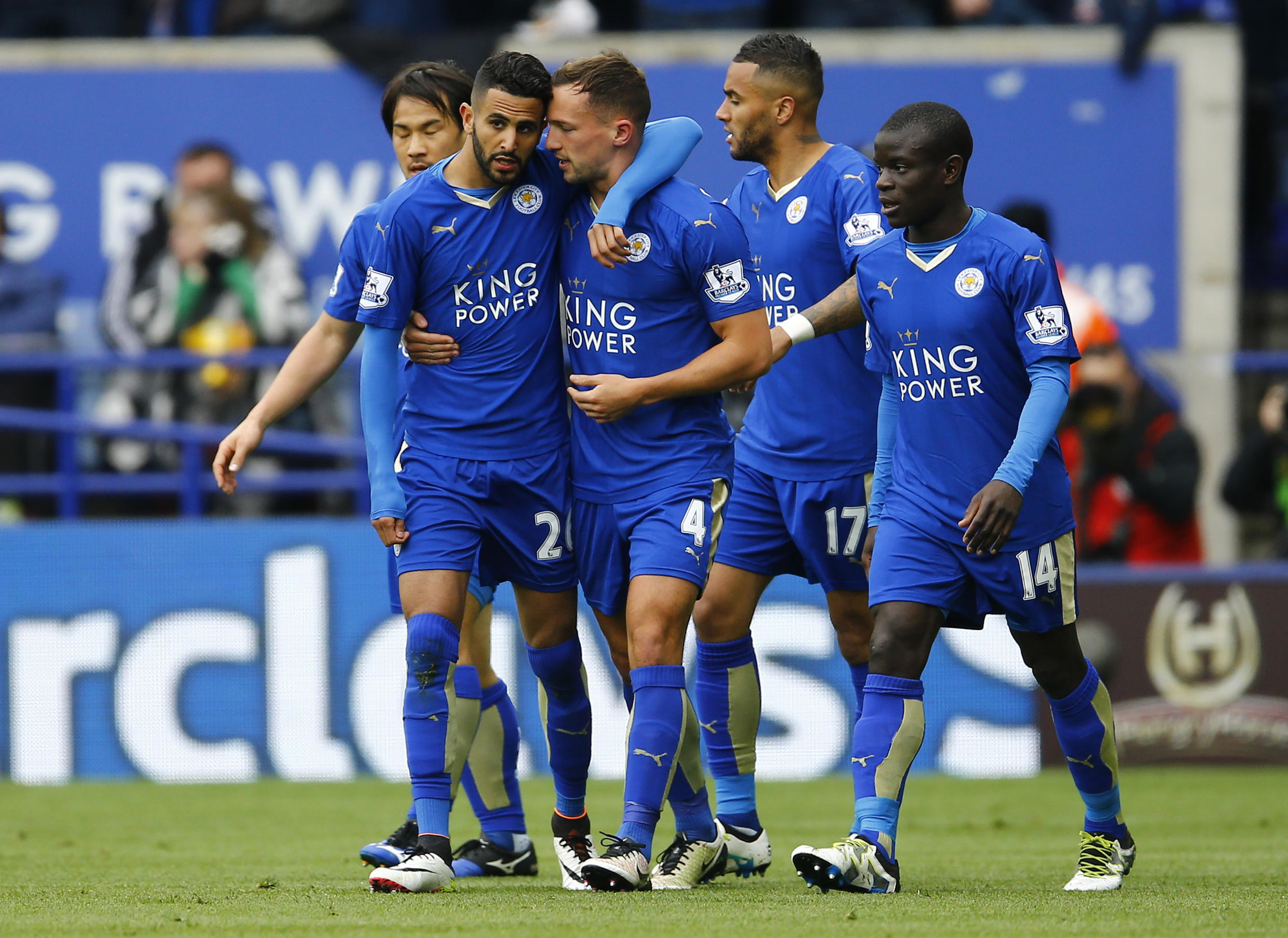 2015/16 Leicester City Home Jersey (M)