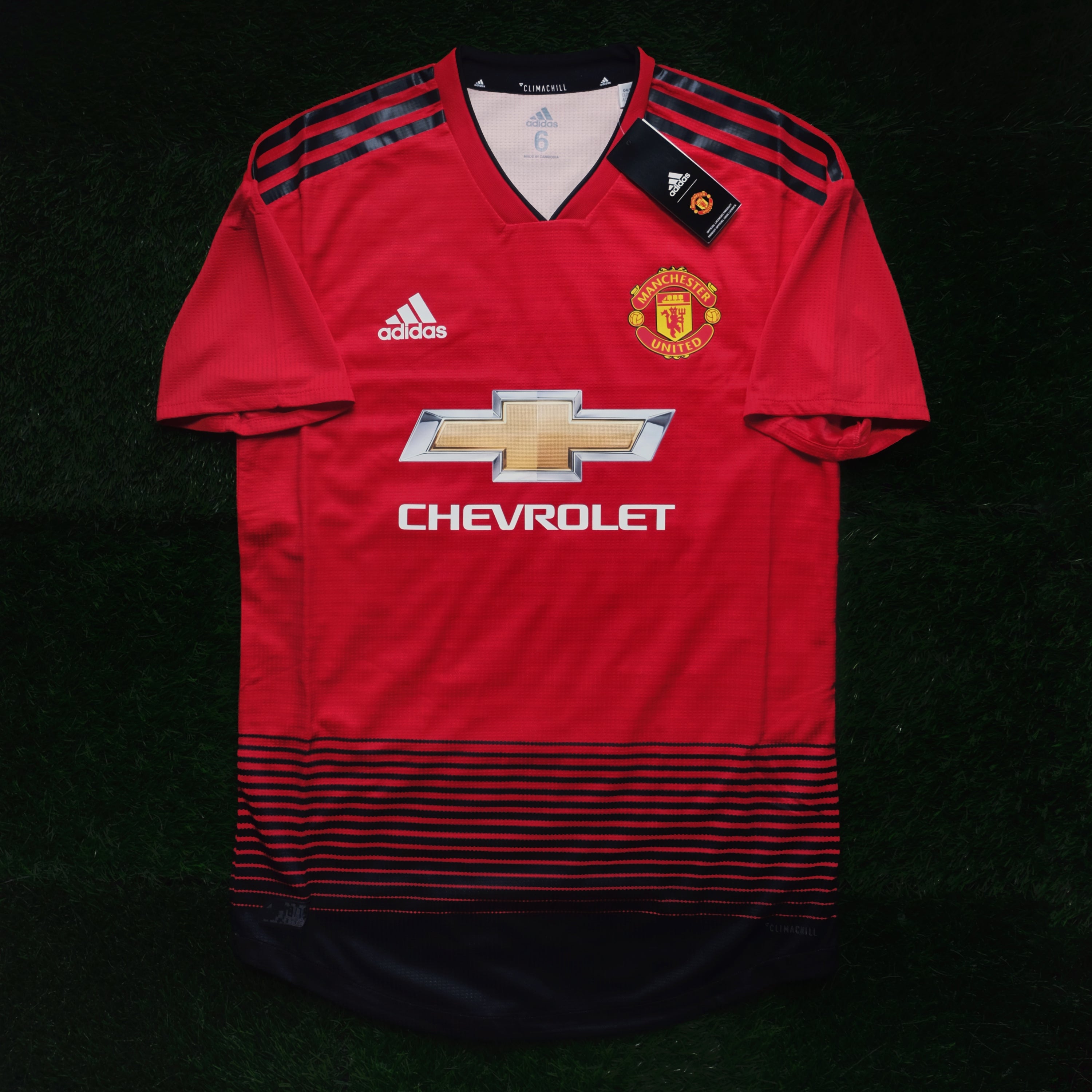 2018/19 Man Utd Home Jersey (M)