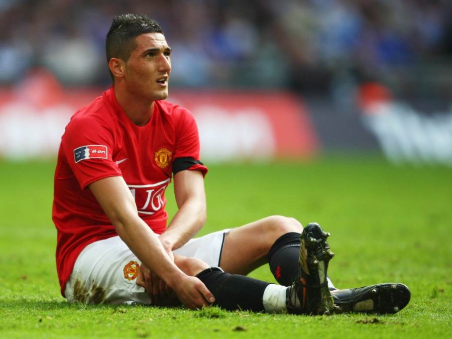 2008/09 Man Utd #41 MACHEDA Home Jersey (S)