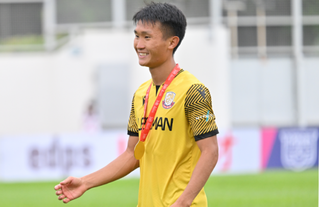 2023/24 Lee Man #3 W K TSUI Home Jersey (M)