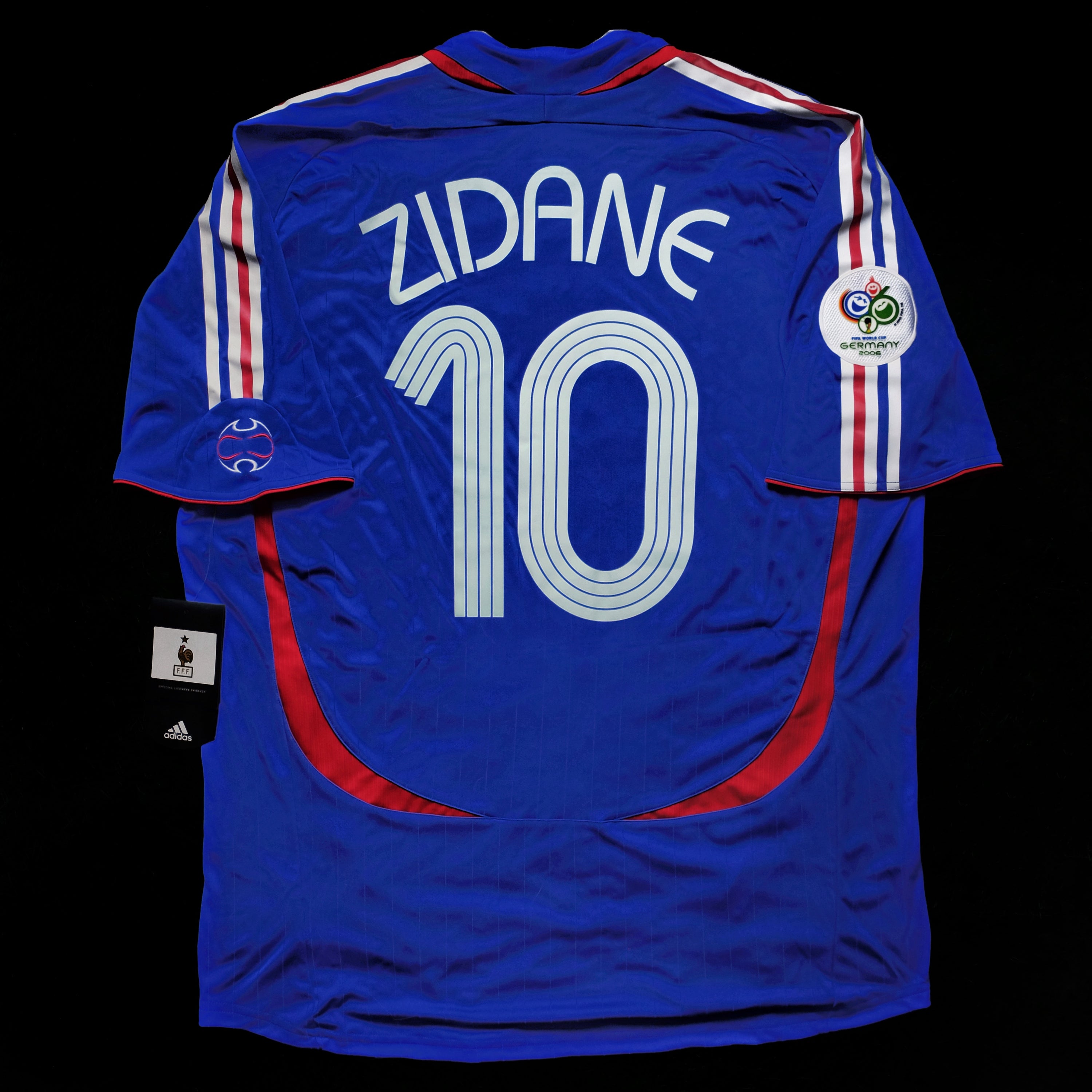 2006 France #10 ZIDANE Home Jersey Boxset (XL)