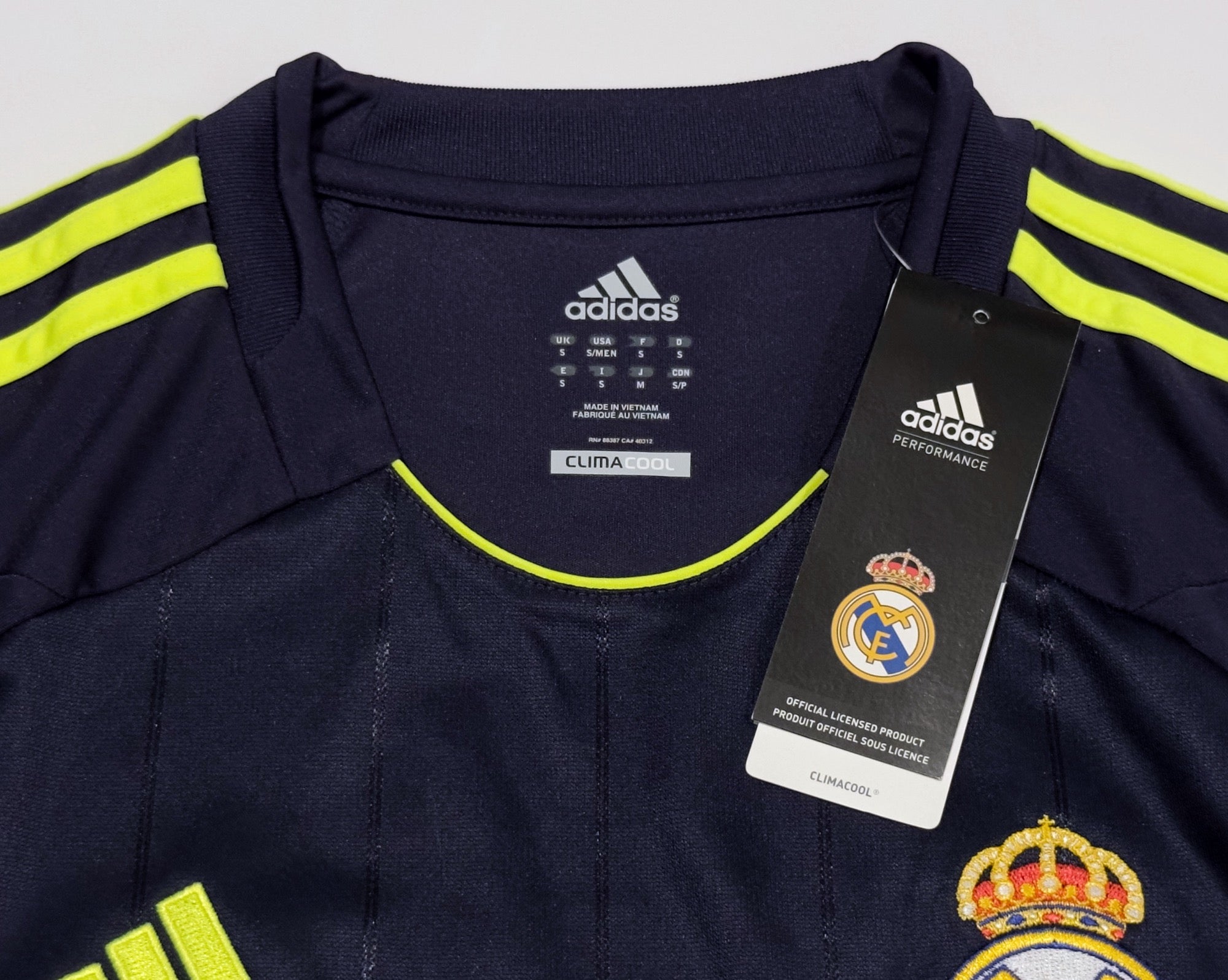2012/13 Real Madrid #7 RONALDO Away Jersey (S)