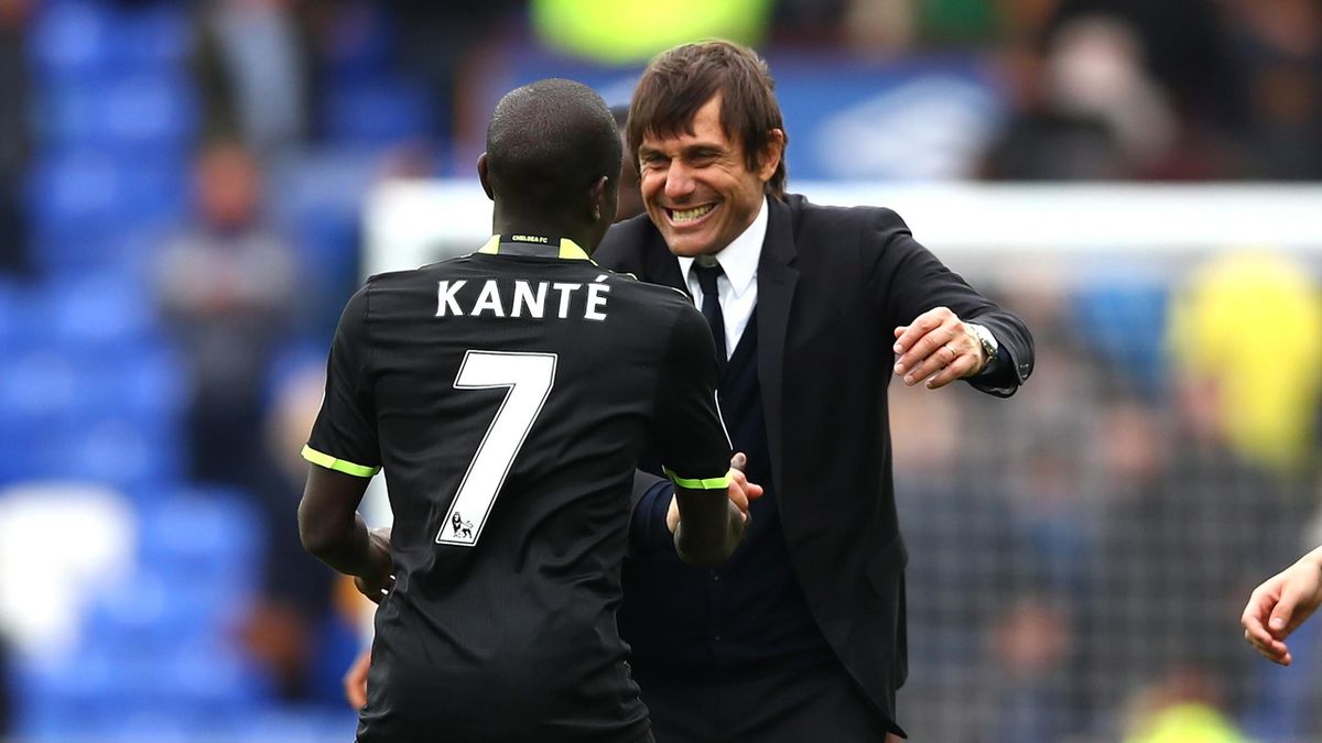 2016/17 Chelsea #7 KANTE Away Jersey (L) – Double Kick Football