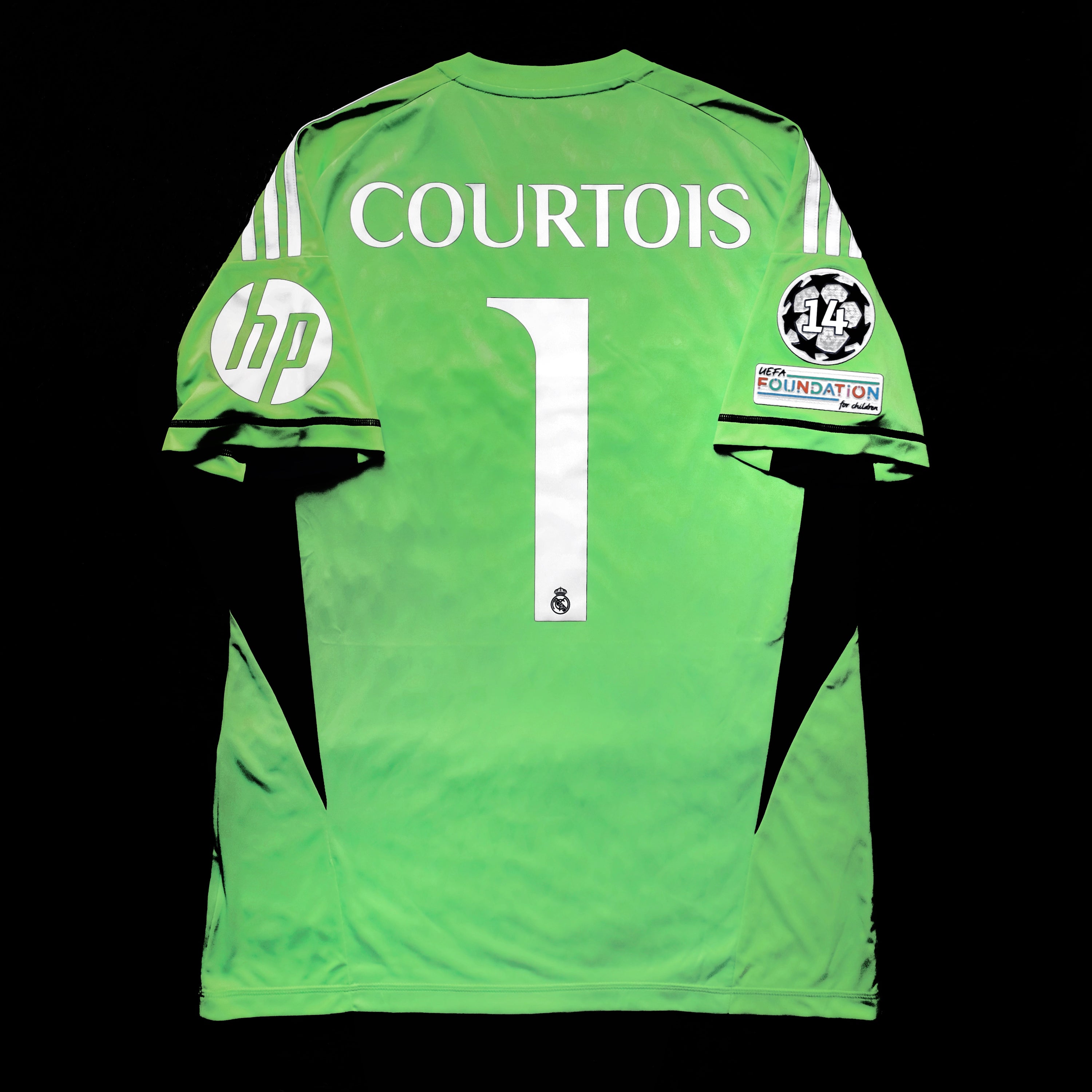 2023/24 Real Madrid #1 COURTOIS GK Jersey (L)
