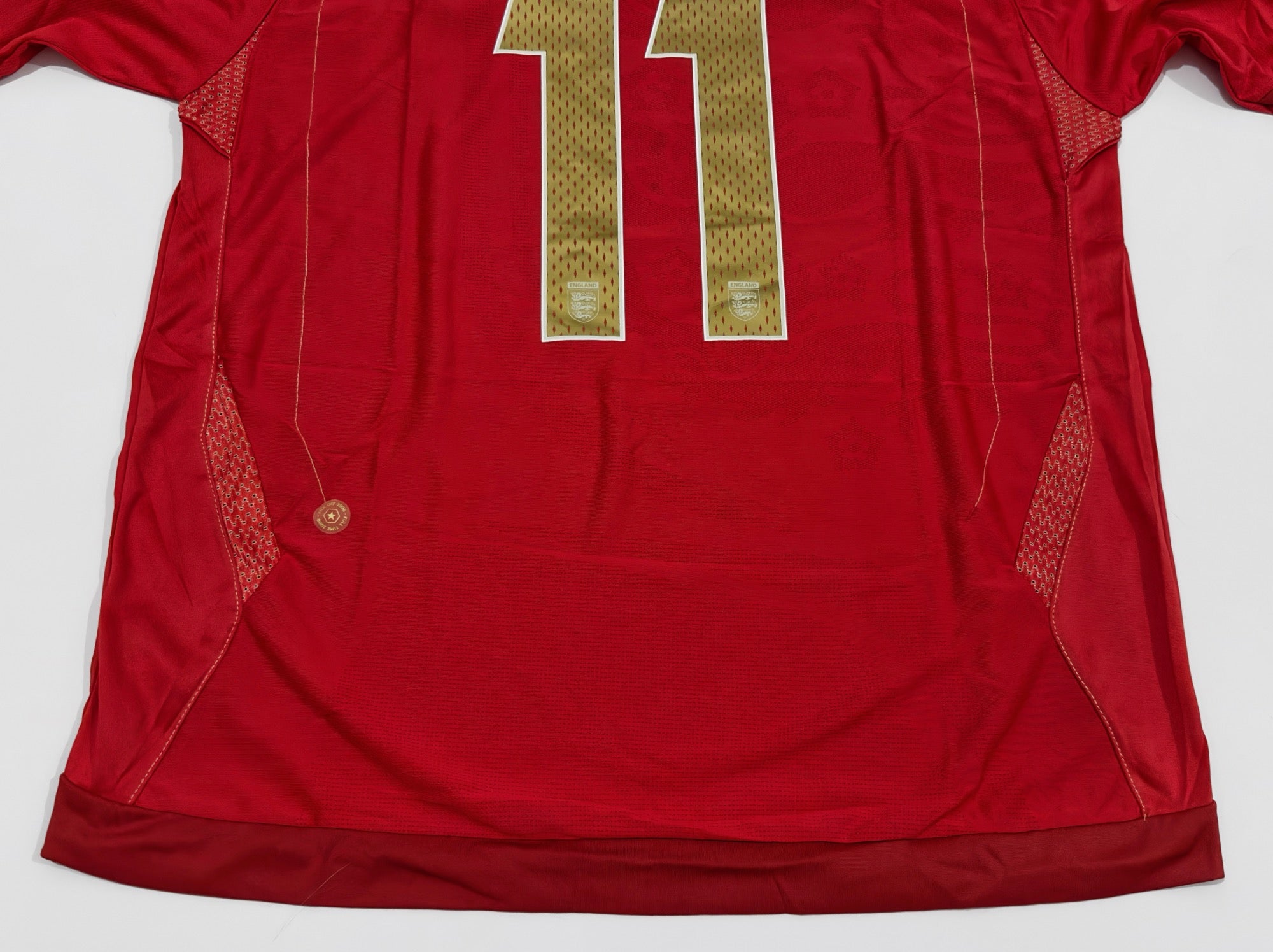 2006/08 England #11 BENTLEY Away Jersey (XL)