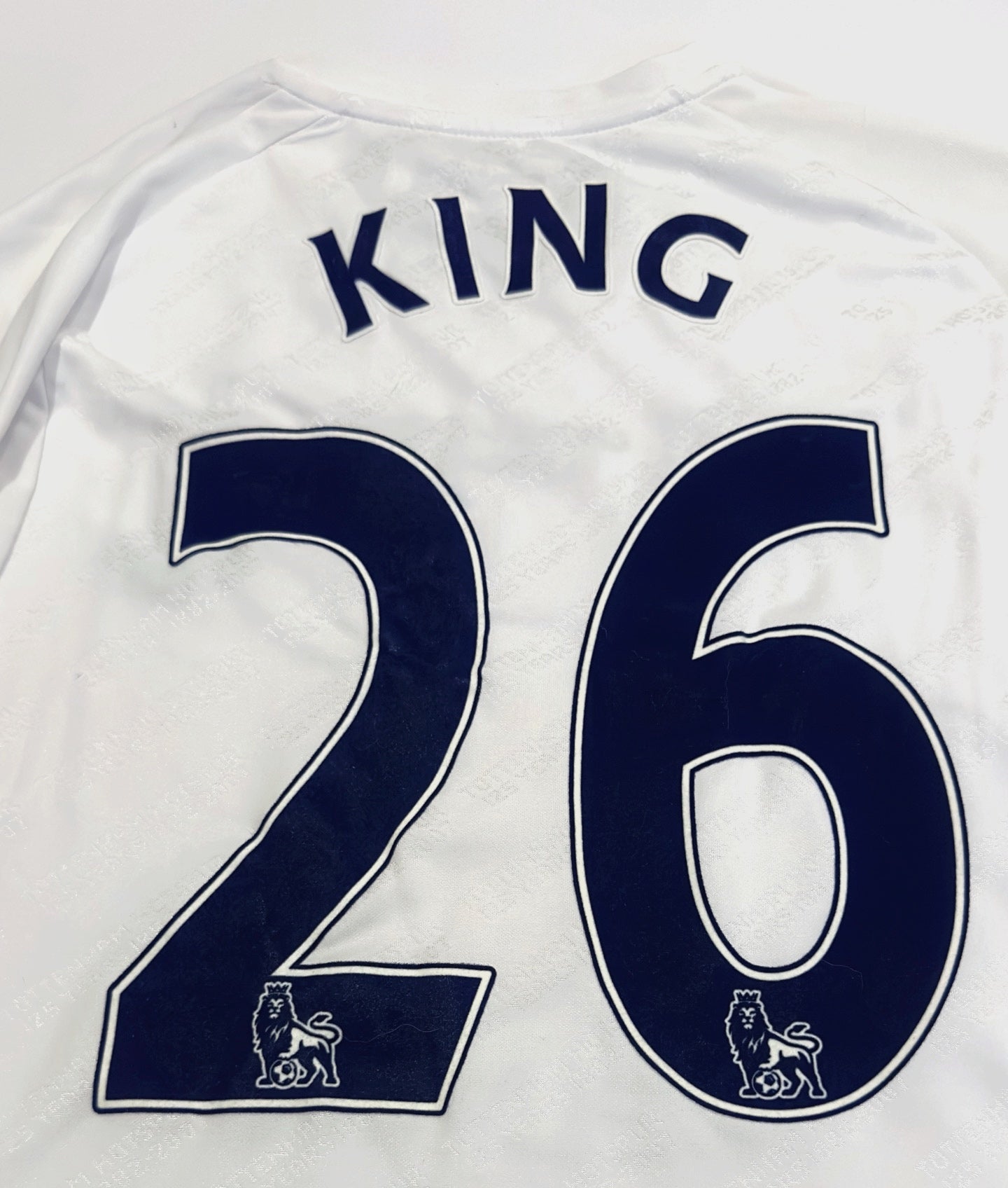 2007/08 Tottenham #26 KING Home Jersey (L)