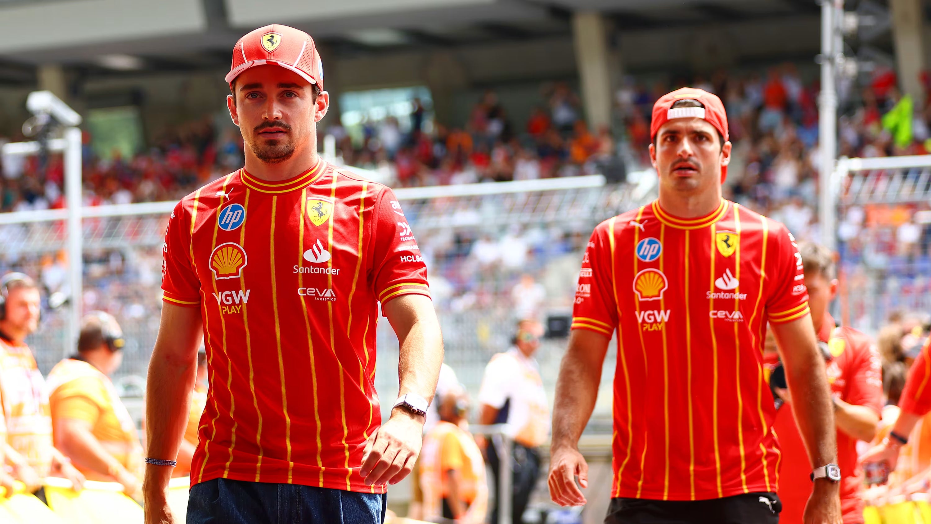 PUMA x Scuderia Ferrari #16 LECLERC Soccer Jersey (L)