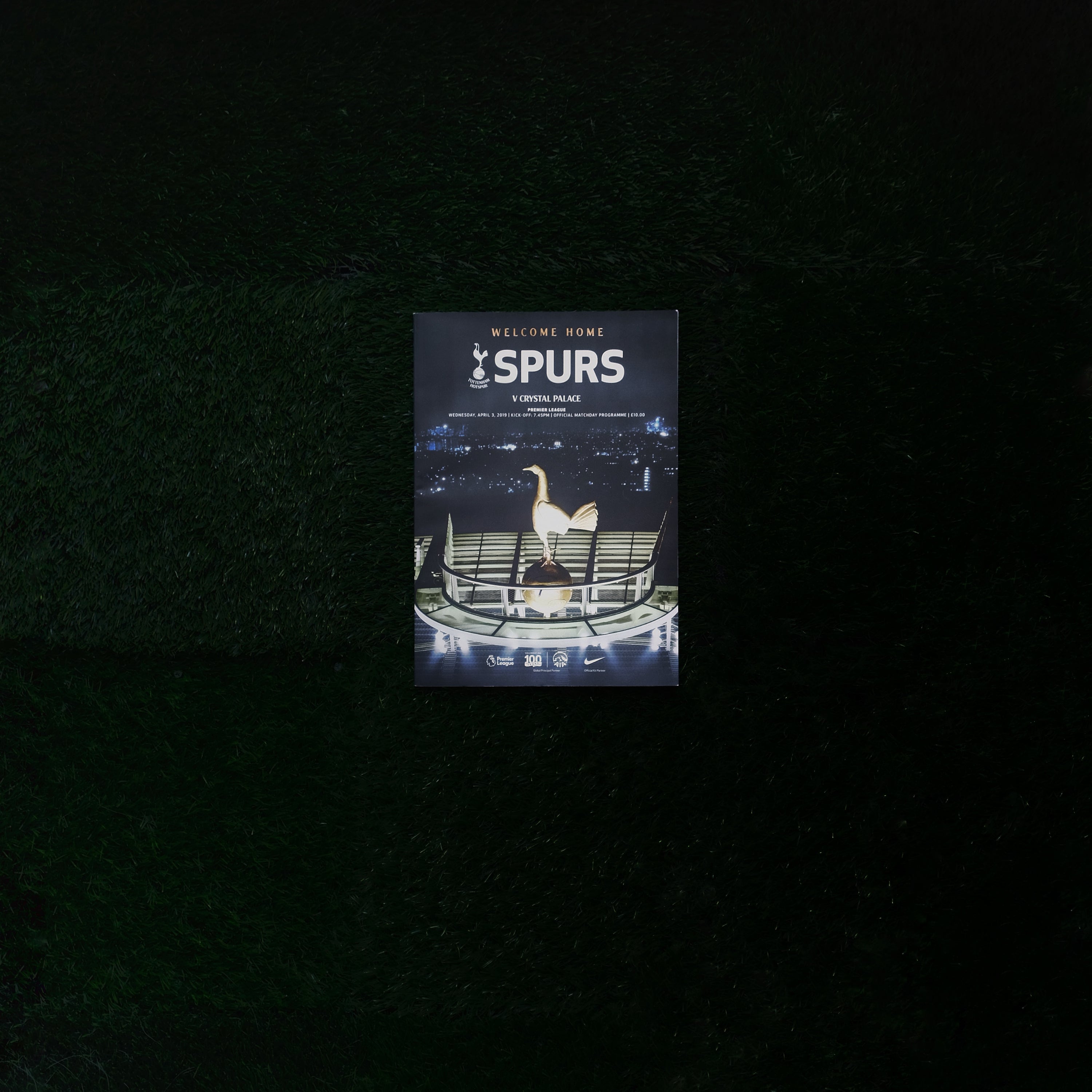 2019-04-03 Tottenham Hotspur v Crystal Palace Official Match Programme