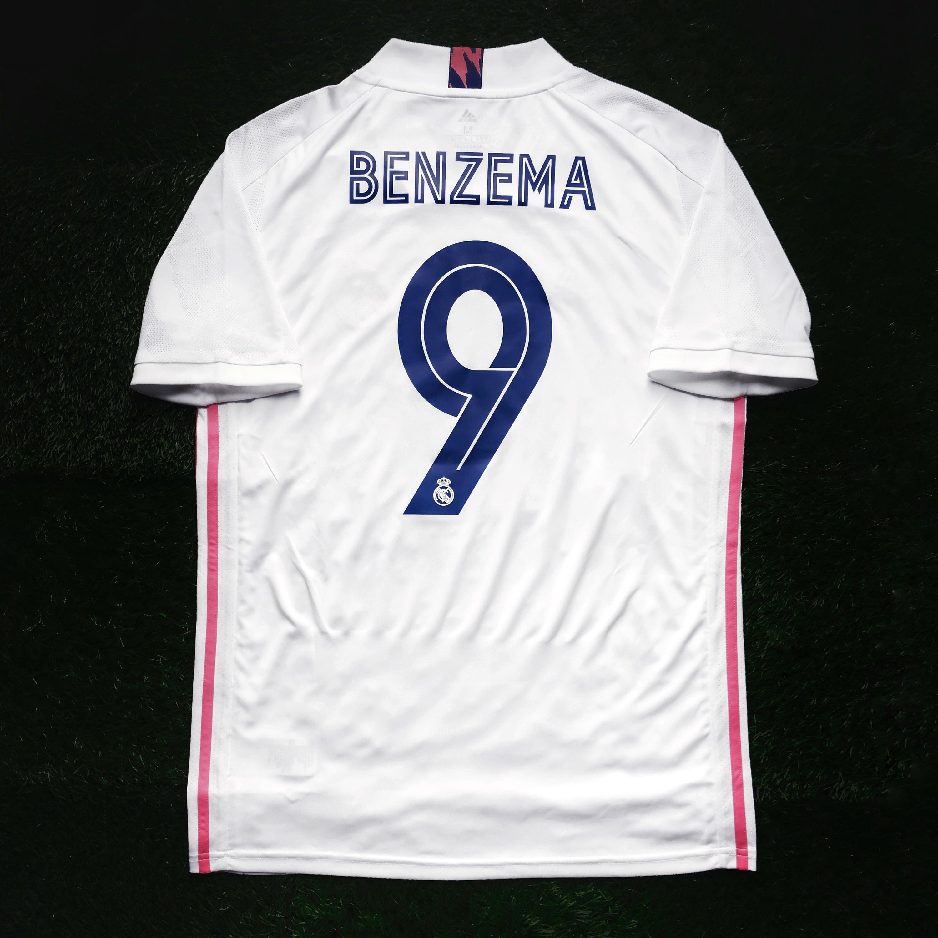 2020/21 Real Madrid #9 BENZEMA Home Jersey (M)
