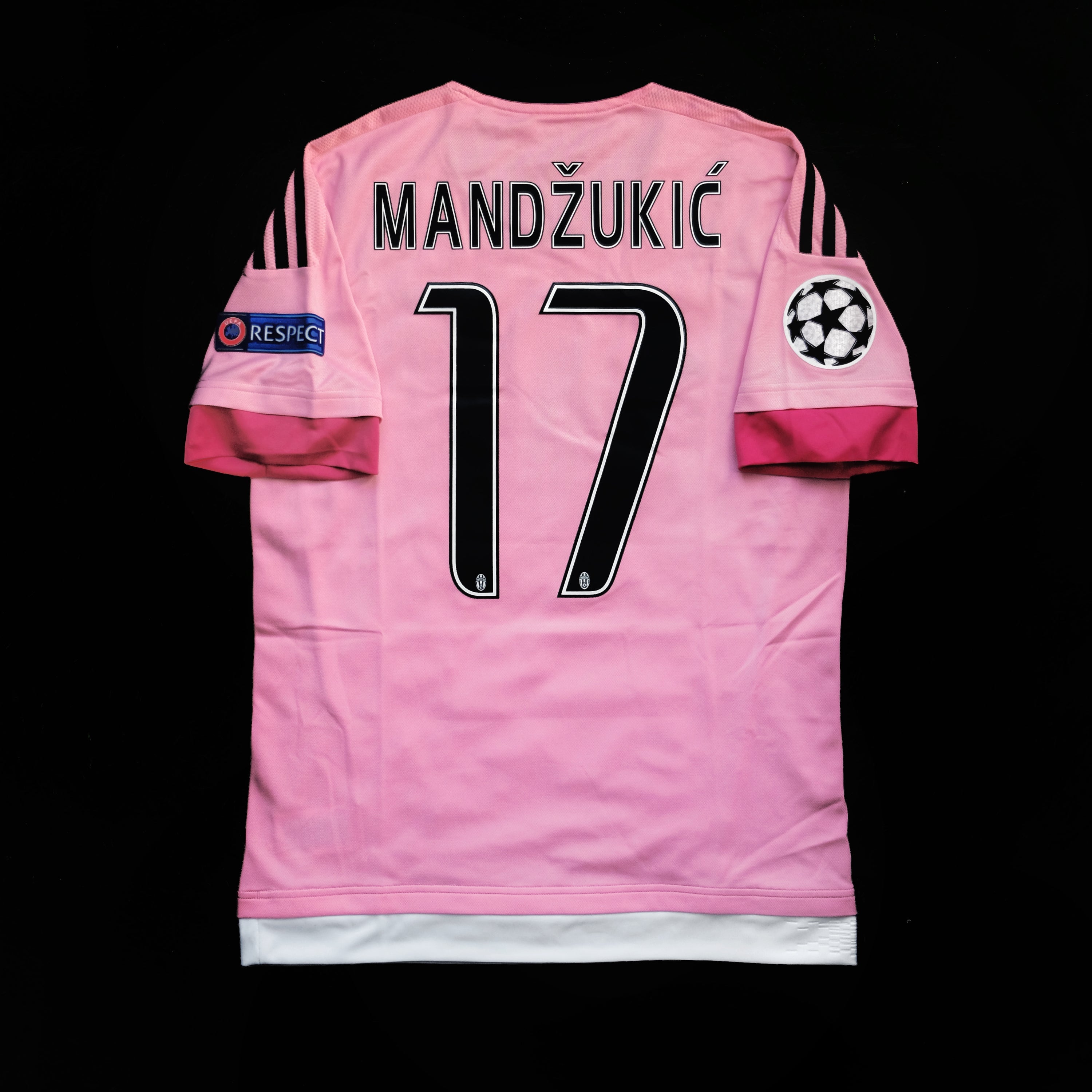 2015/16 Juventus #17 MANDZUKIC Away Jersey (S)