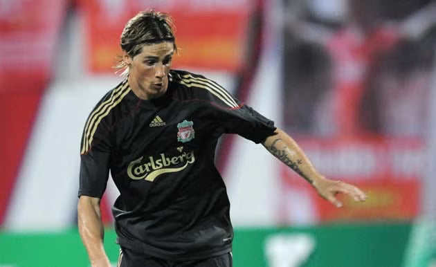 2009/10 Liverpool #9 TORRES Away Jersey (XL)