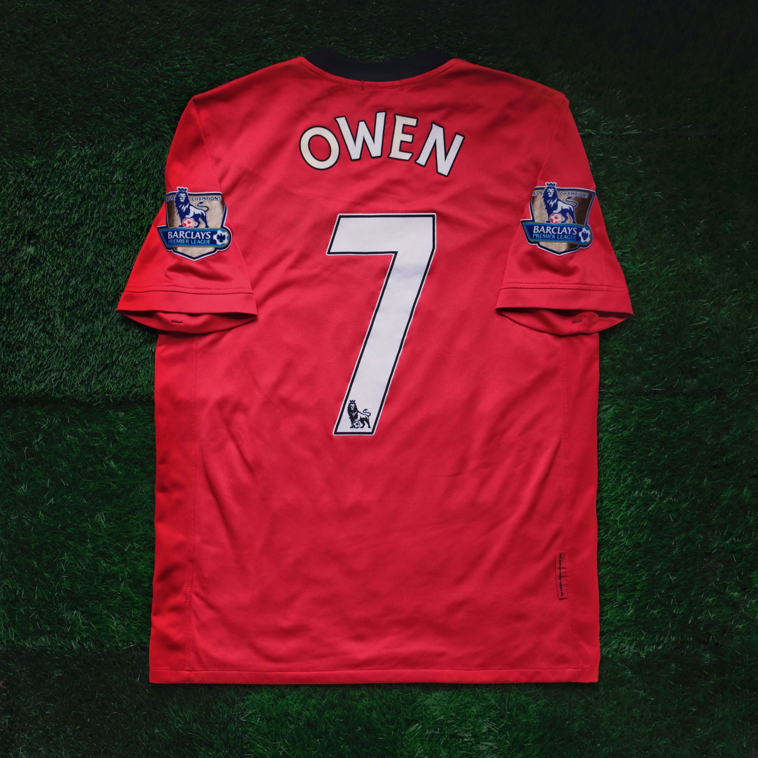 2009/10 Man Utd #7 OWEN Home Jersey (M)