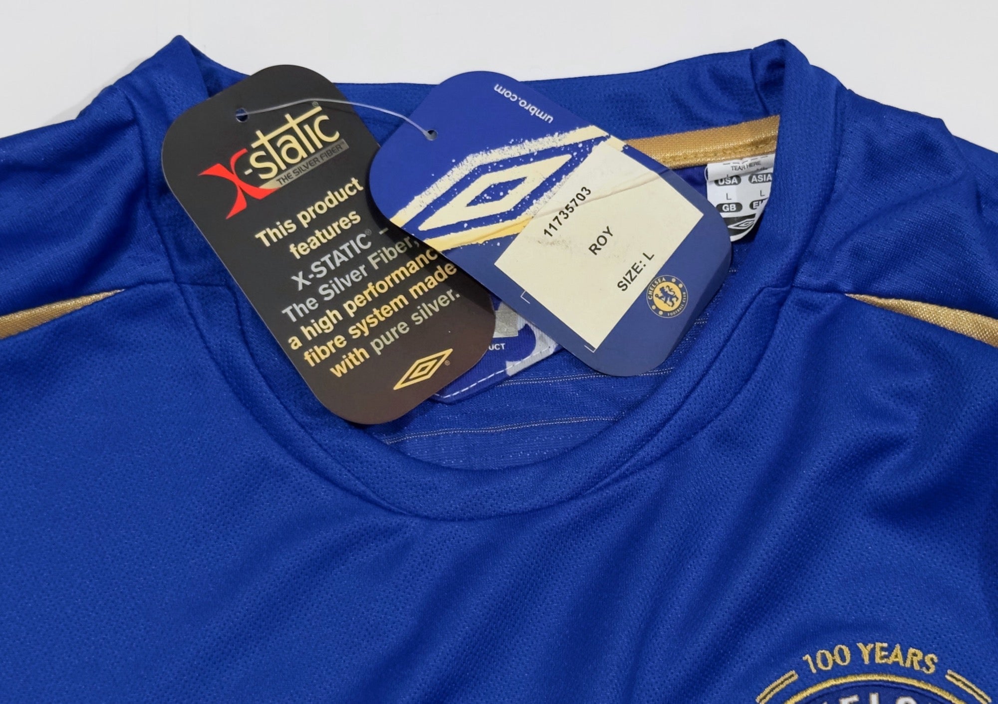 2005/06 Chelsea #22 GUDJOHNSEN Home Jersey (L)
