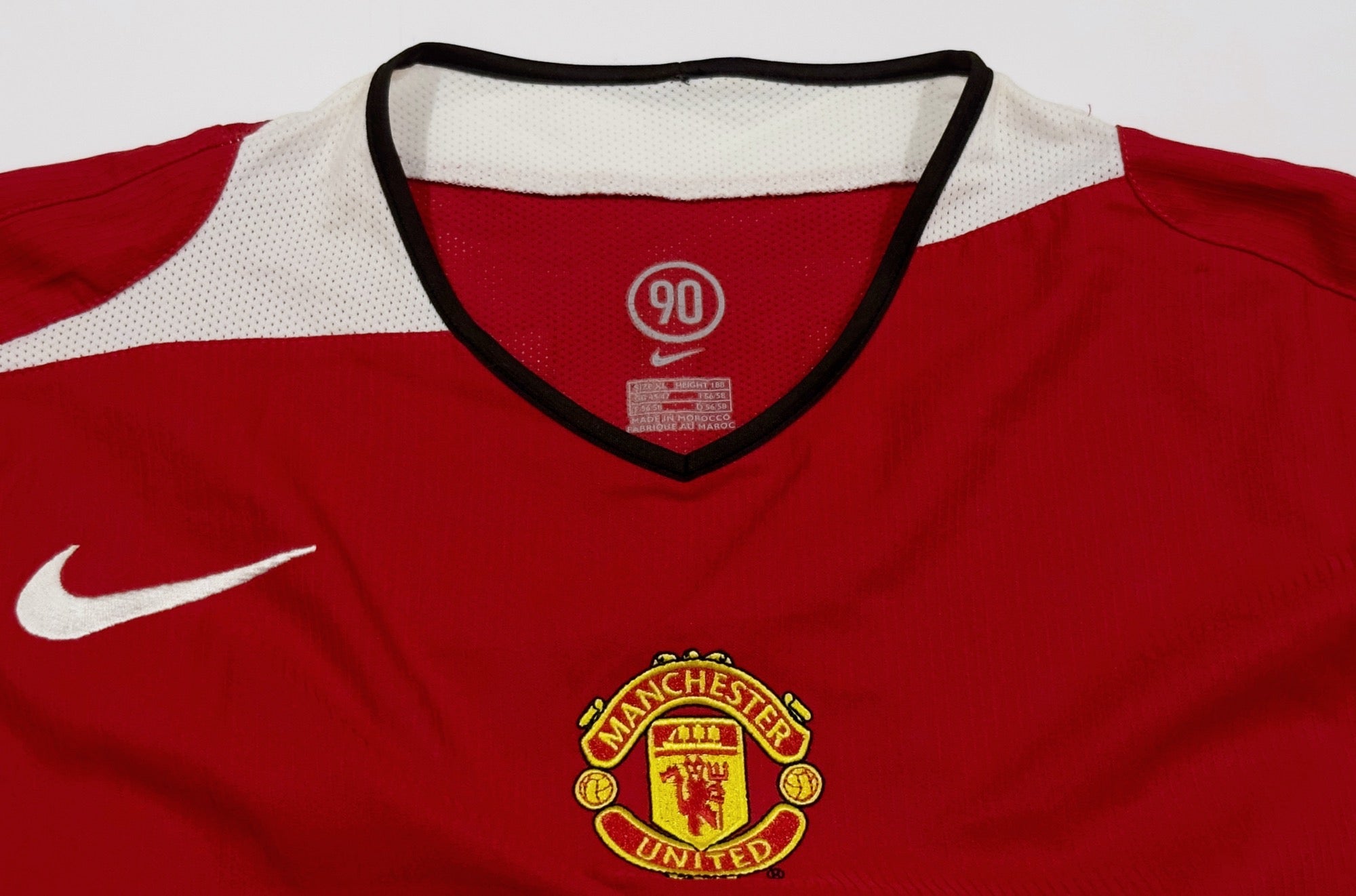 2004/06 Man Utd #14 SMITH Home Jersey (XL) L/S