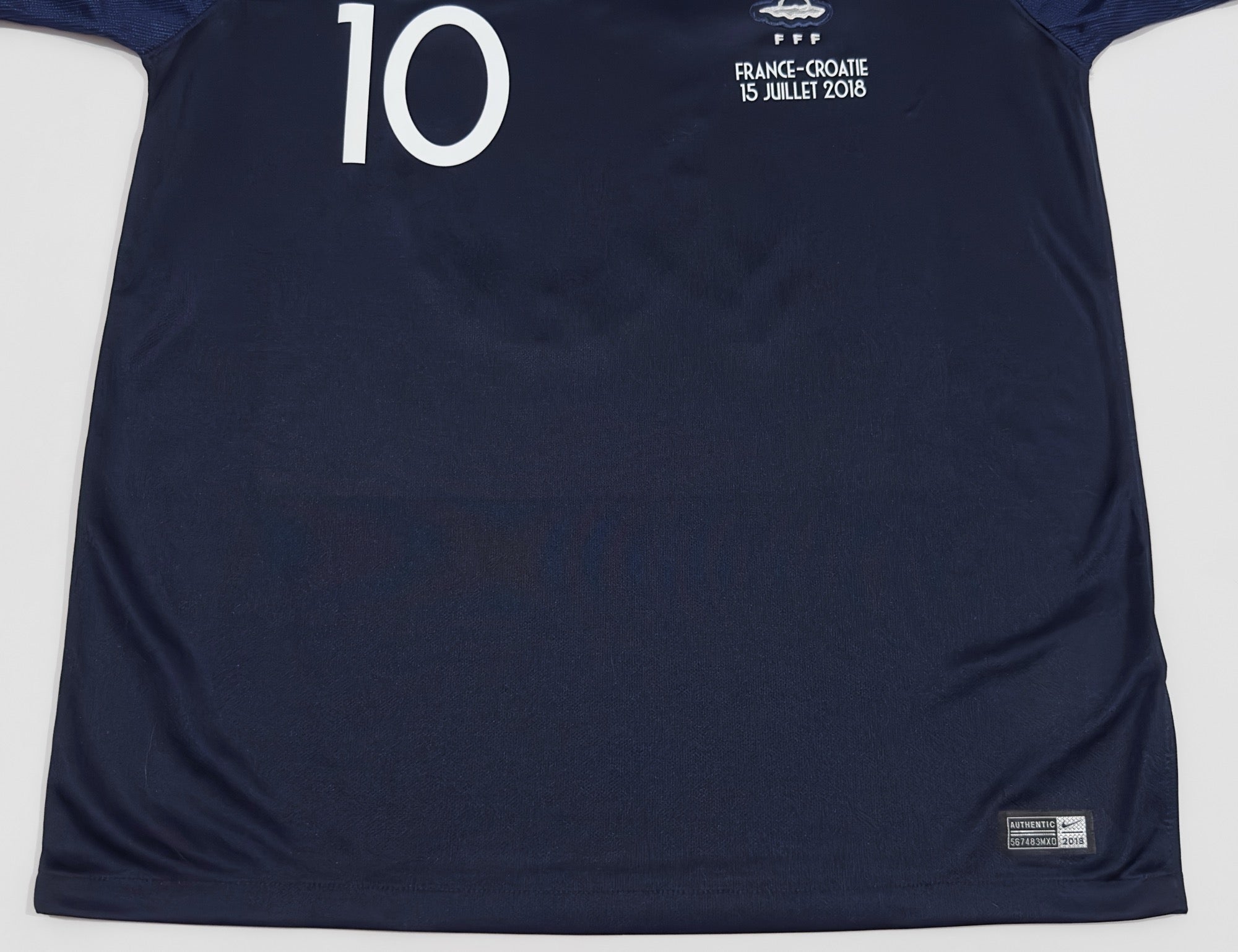 2018 France #10 MBAPPE Home Jersey (L)