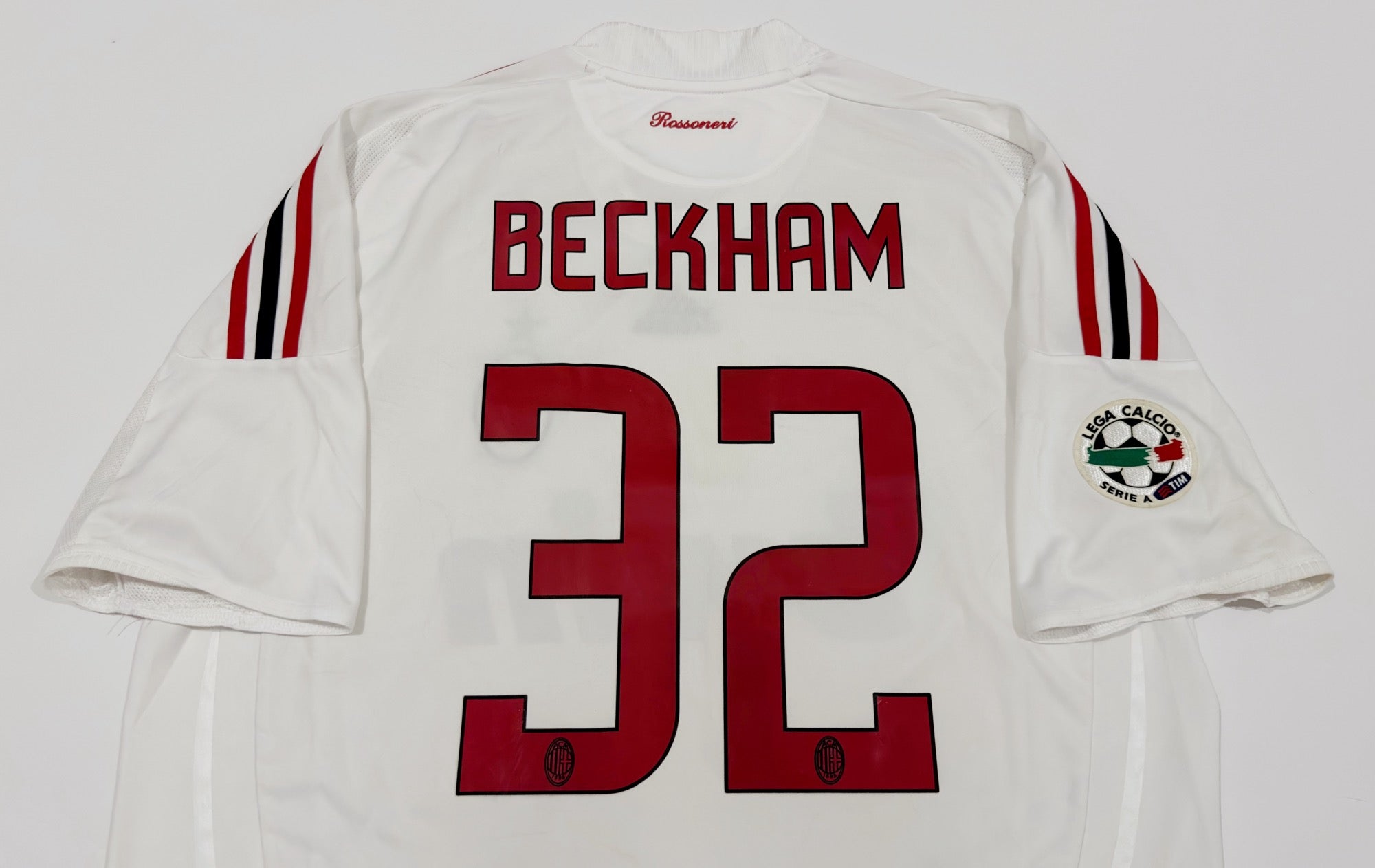 2008/09 AC Milan #32 BECKHAM Away Jersey (XL)