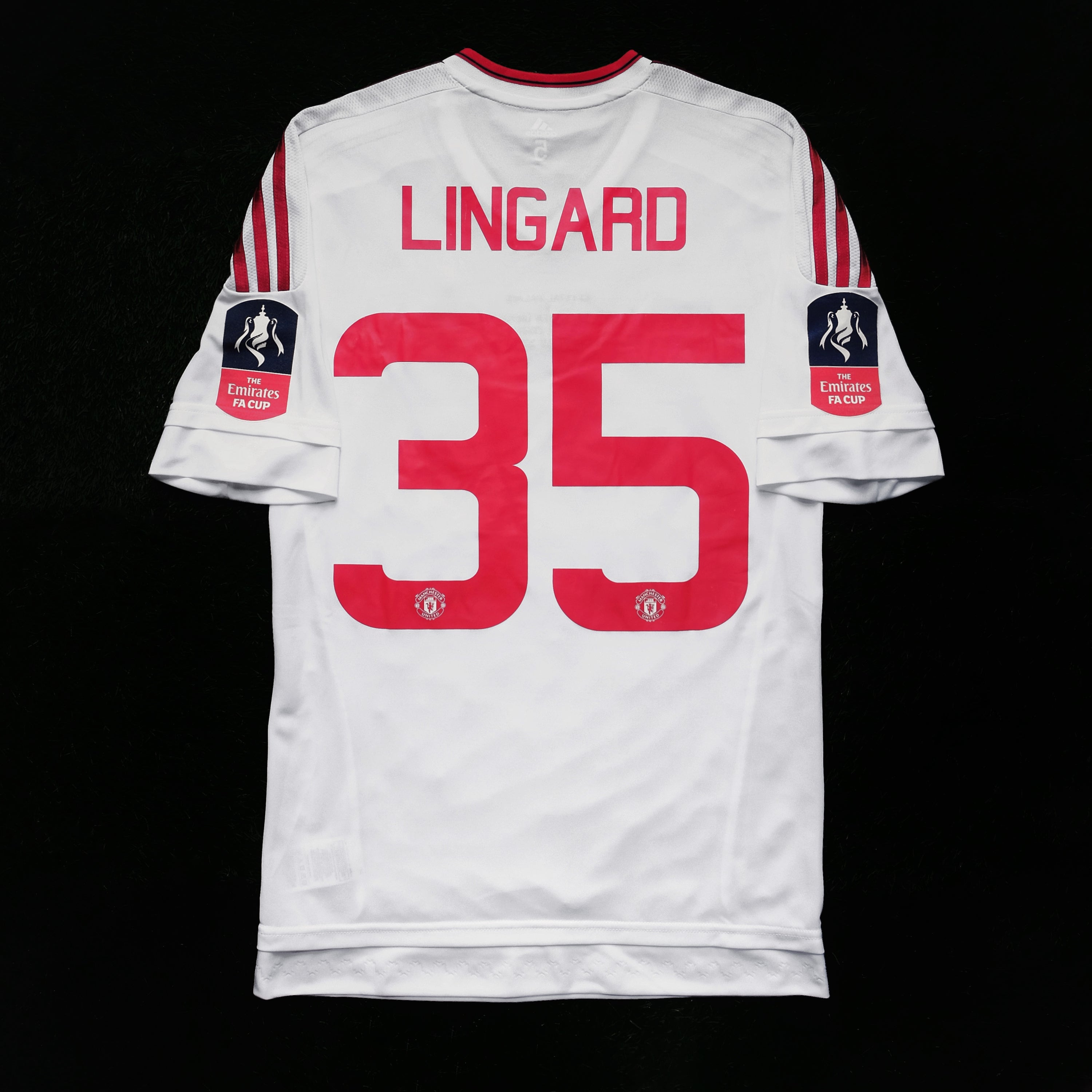 2015/16 Man Utd #35 LINGARD Away Jersey (S)