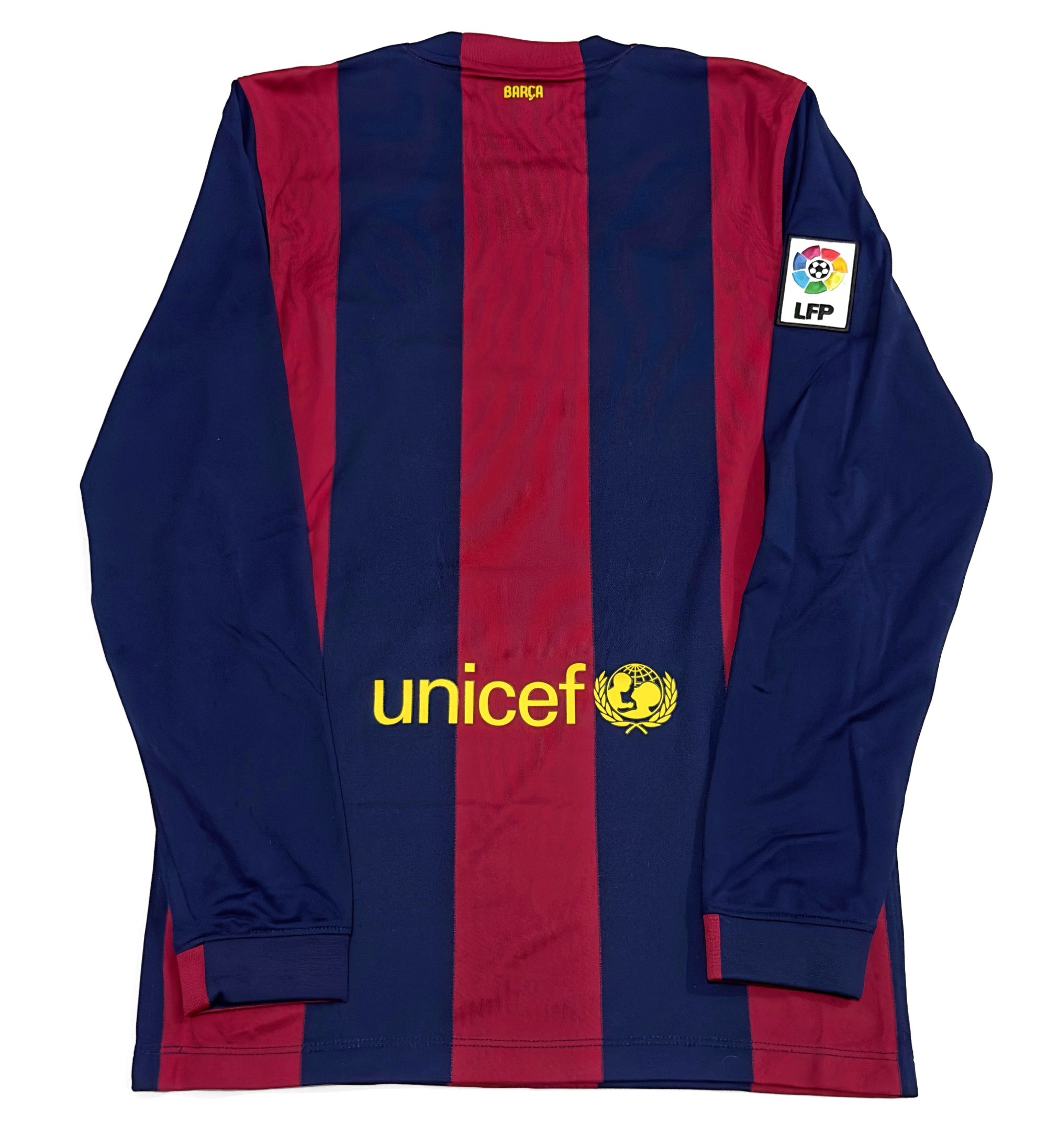 2014/15 Barcelona Home Jersey (S) L/S
