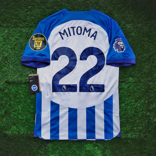 2023/24 Brighton #22 MITOMA EPL Home Jersey