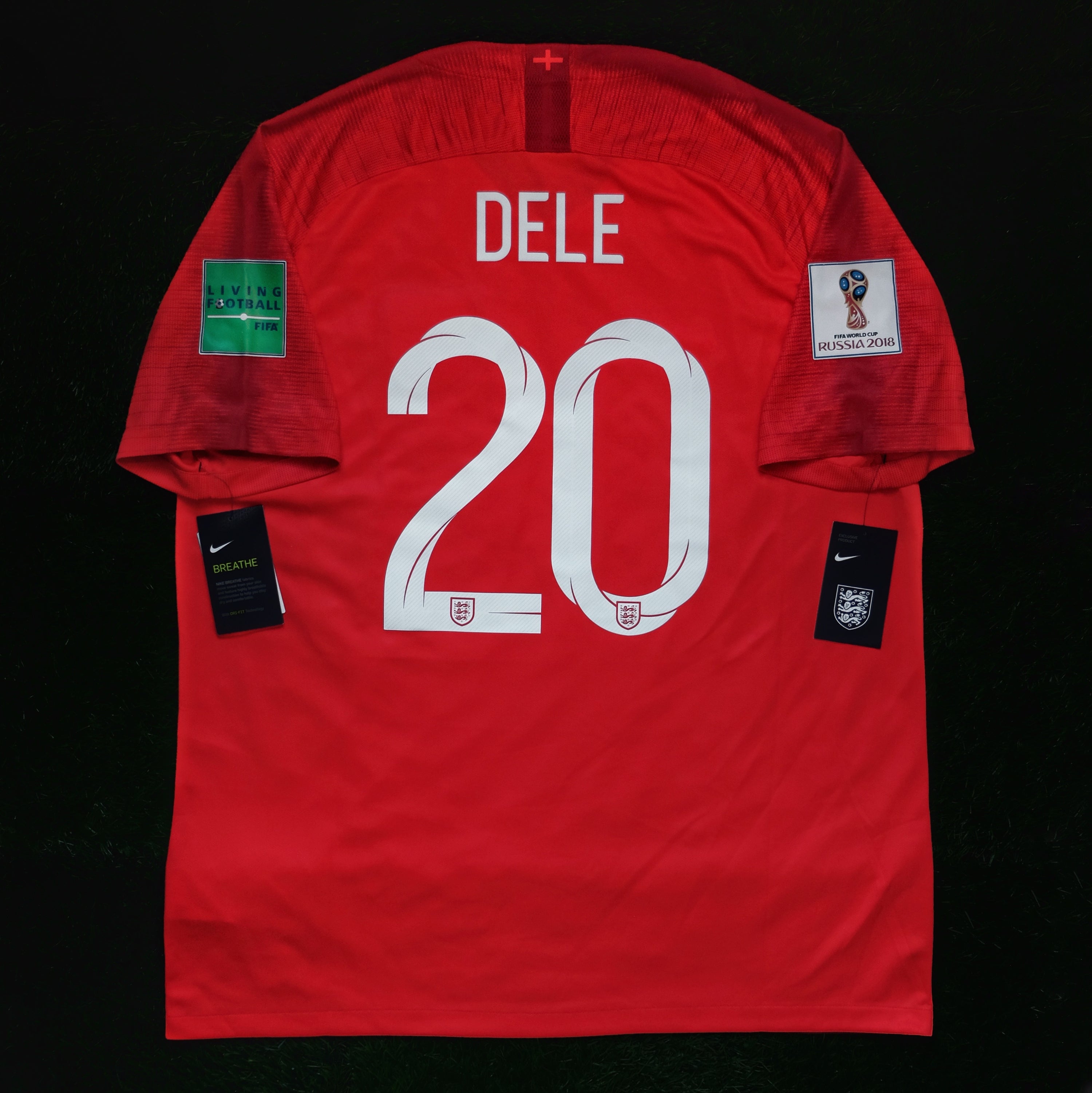 2018/19 England #20 DELE Away Jersey (XL)