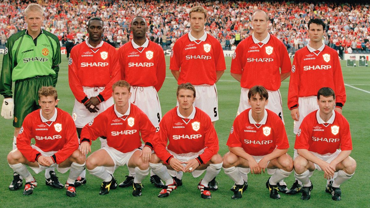 1997/99 Man Utd UCL Home Jersey (Y)