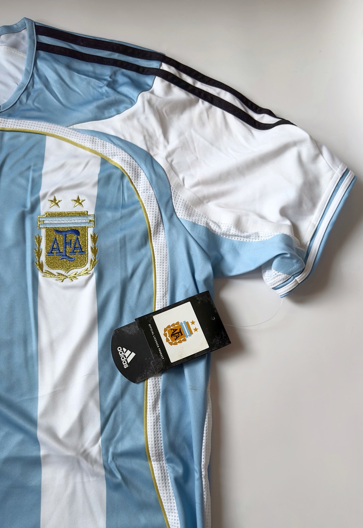 2006 Argentina #19 MESSI Home Jersey Boxset (XL)