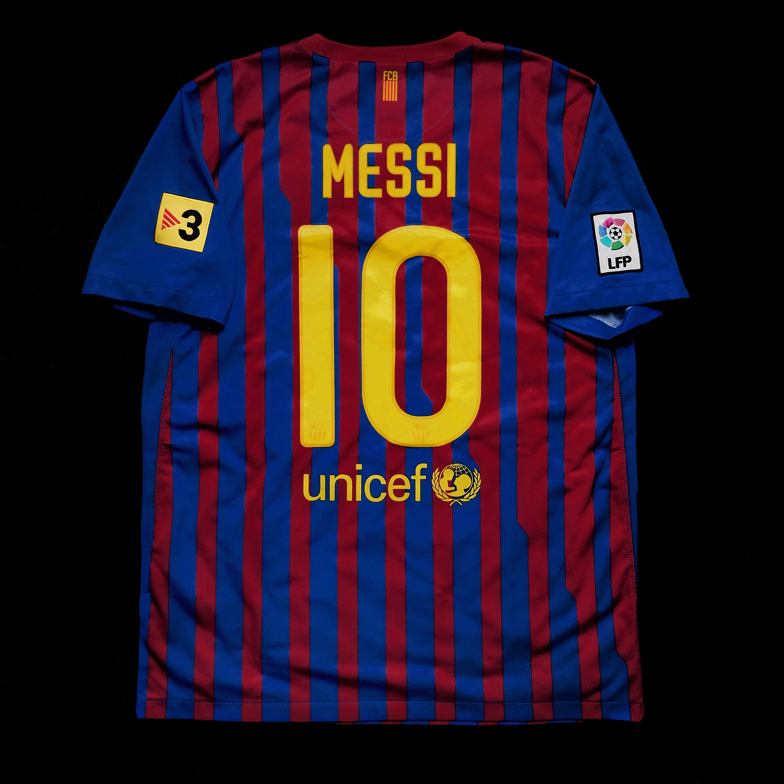 2011/12 Barcelona #10 MESSI Home Jersey (L)