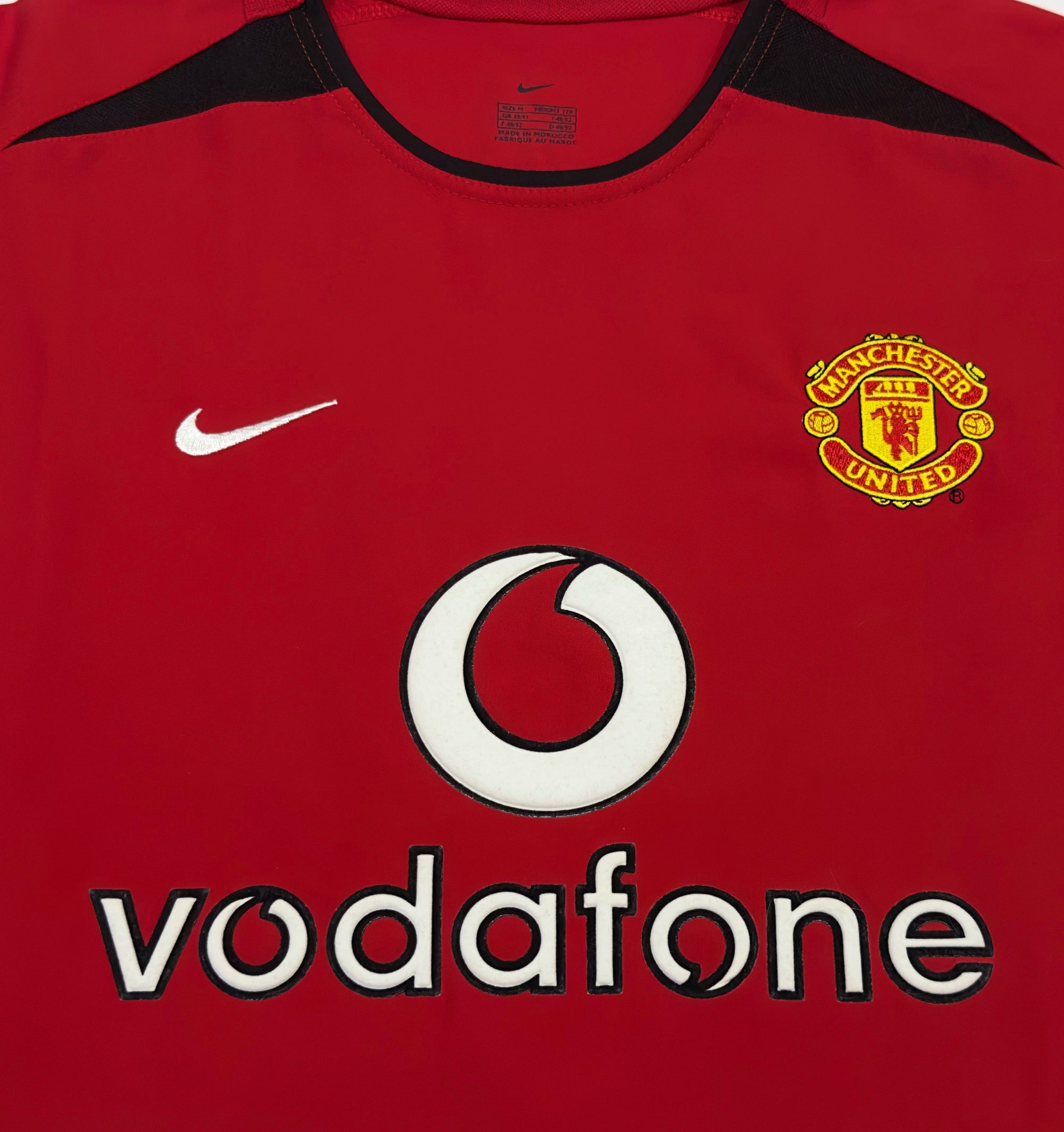 2003/04 Man Utd #7 RONALDO Home Jersey (M) L/S