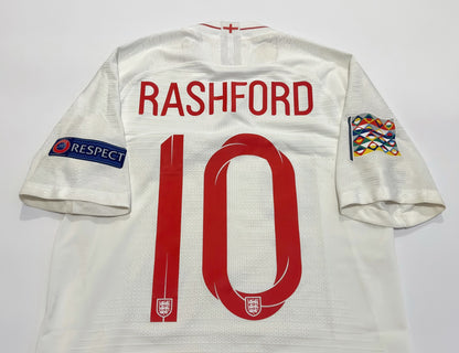 2018/19 England #10 RASHFORD Home Jersey (S)