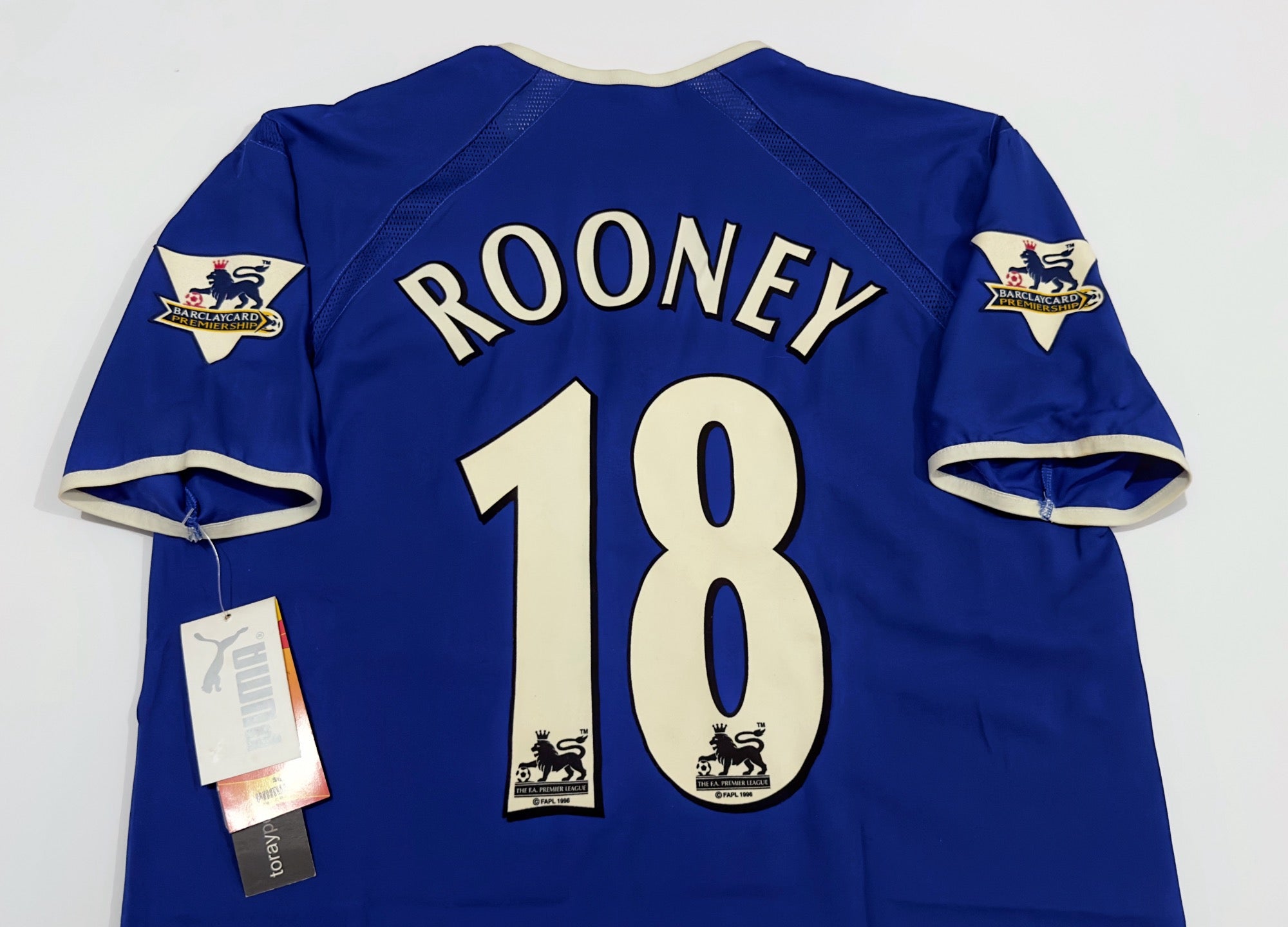 2003/04 Everton #18 ROONEY Home Jersey (S)