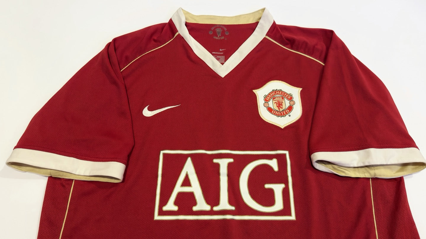 2006/07 Man Utd Home Jersey (L)