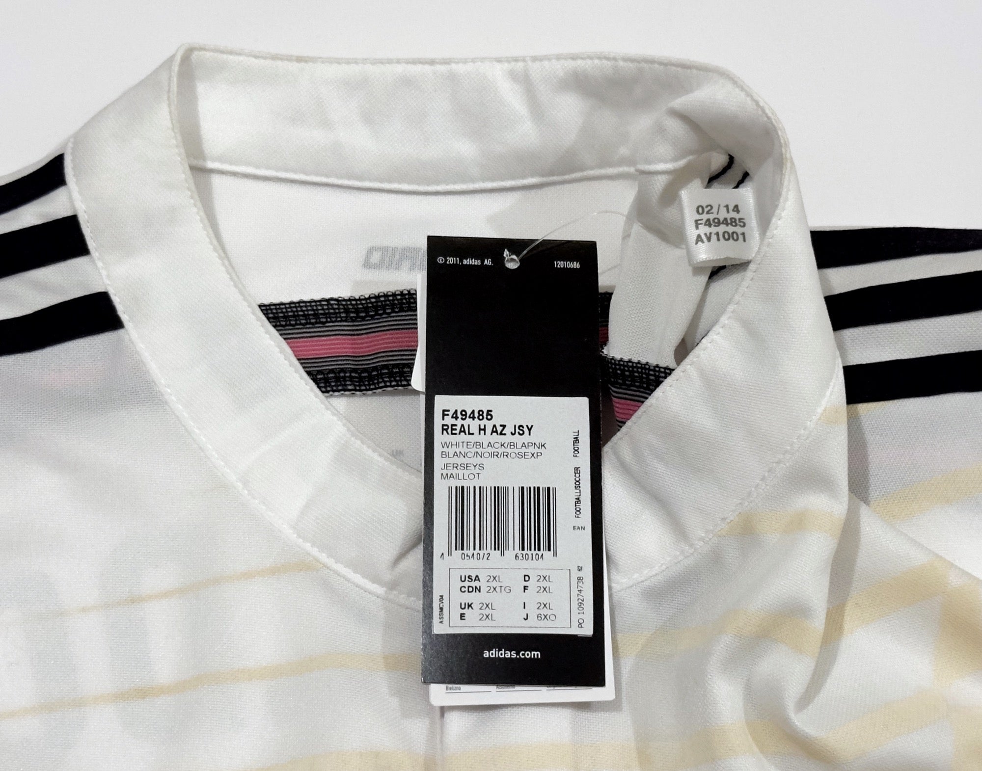 2014/15 Real Madrid #7 RONALDO Home Jersey (2XL)