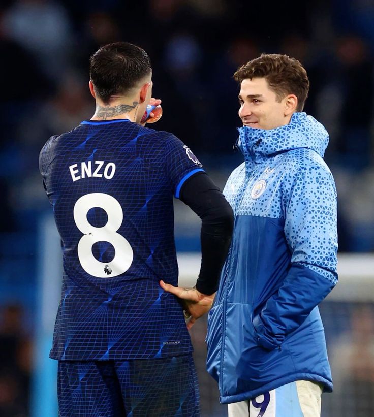 2023/24 Chelsea #8 ENZO Away Jersey (S) – Double Kick