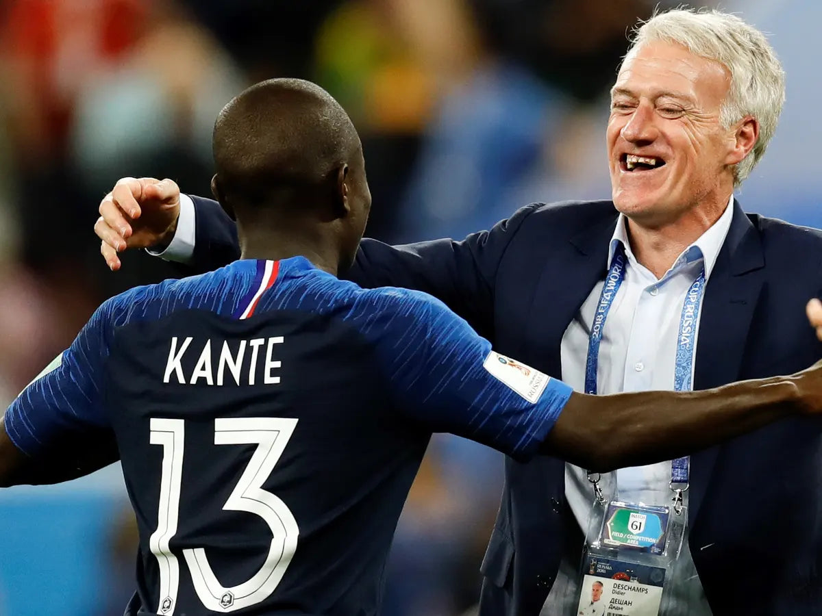 2018 France #13 KANTE Home Jersey (S)