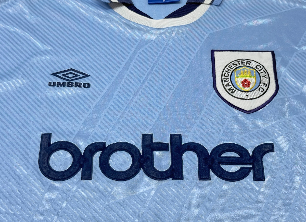 1993/95 Man City Home Jersey (M)