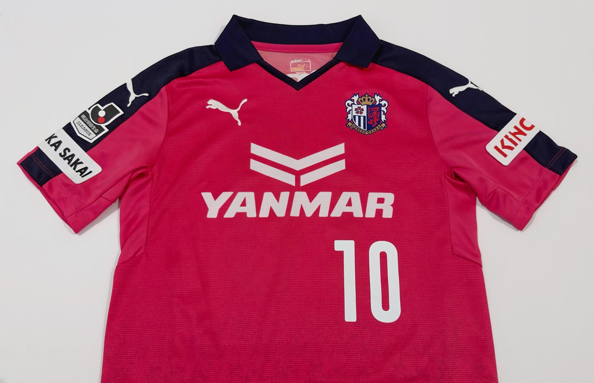 2015 Cerezo Osaka #10 FORLAN Home Jersey (S)