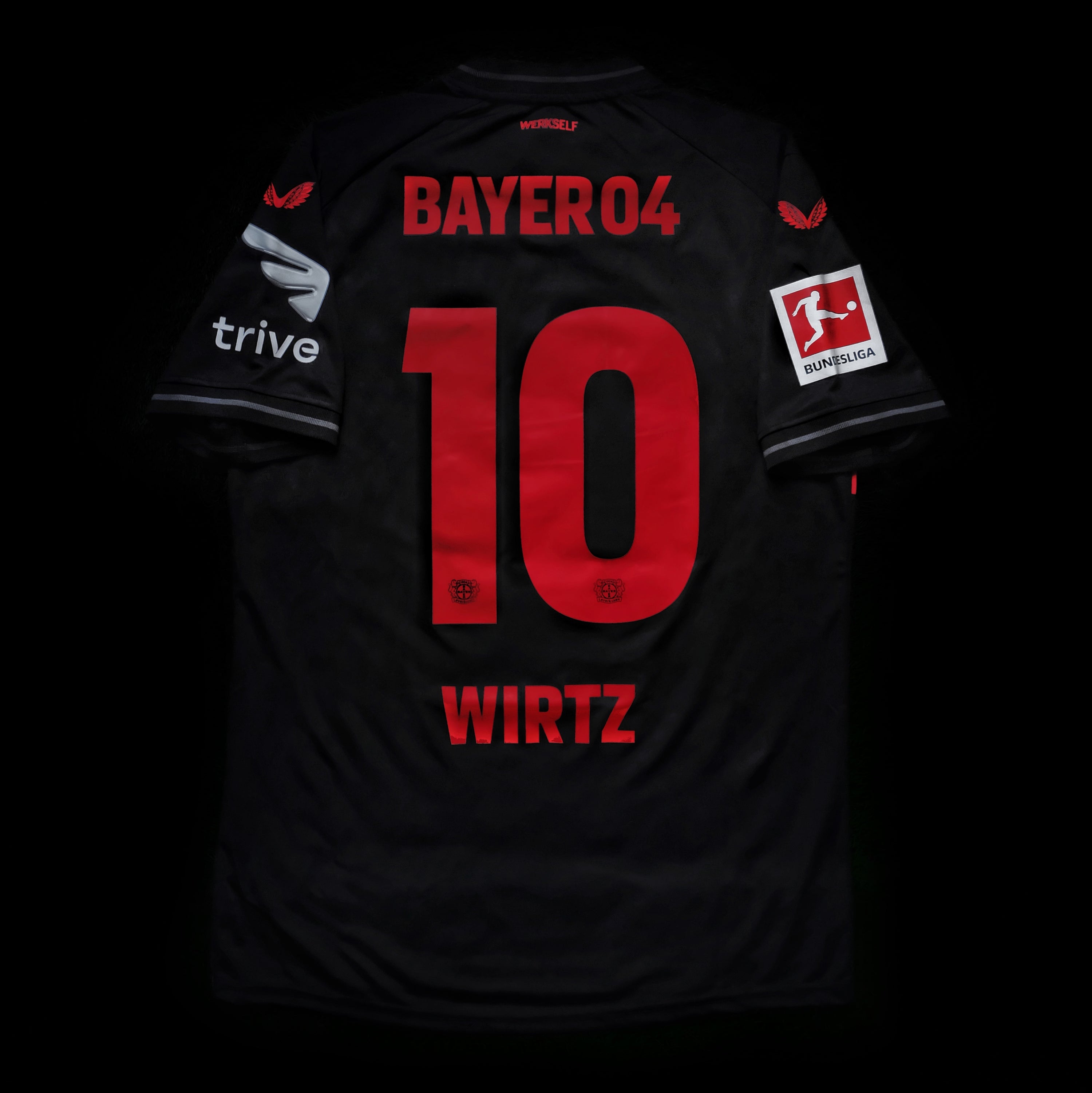2023/24 Bayer Leverkusen #10 WIRTZ Home Jersey (M)
