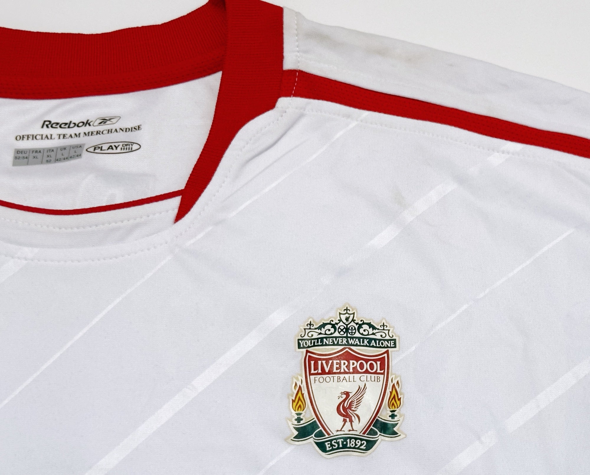 2005/06 Liverpool #8 GERRARD Away Jersey (XL)