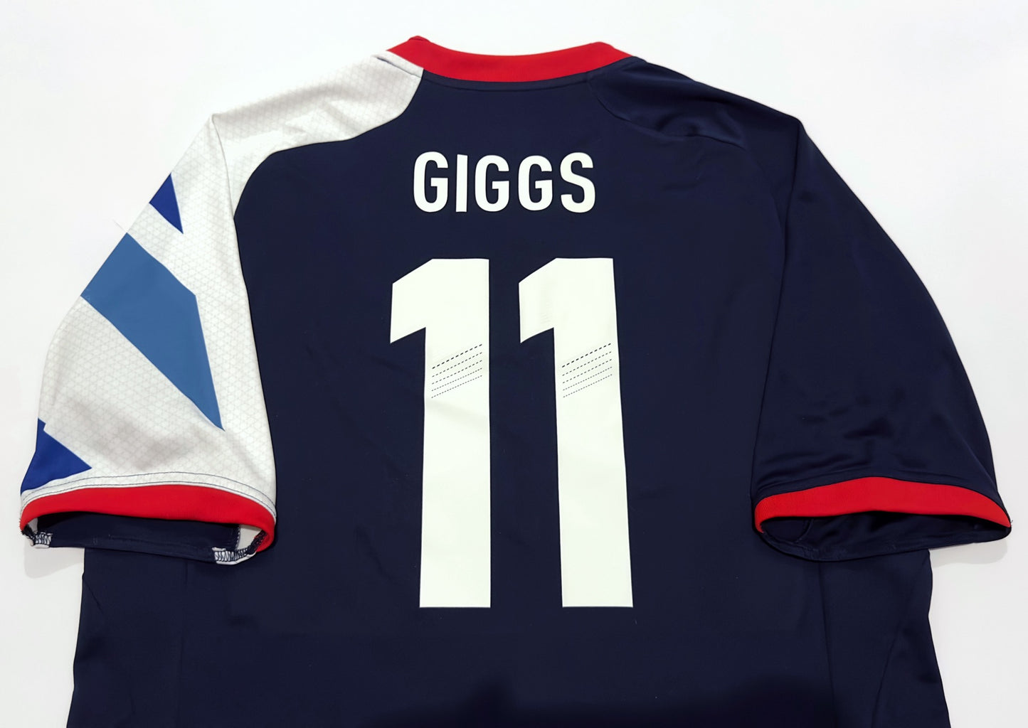 2012 Great Britain Olympic #11 GIGGS Home Jersey (L)