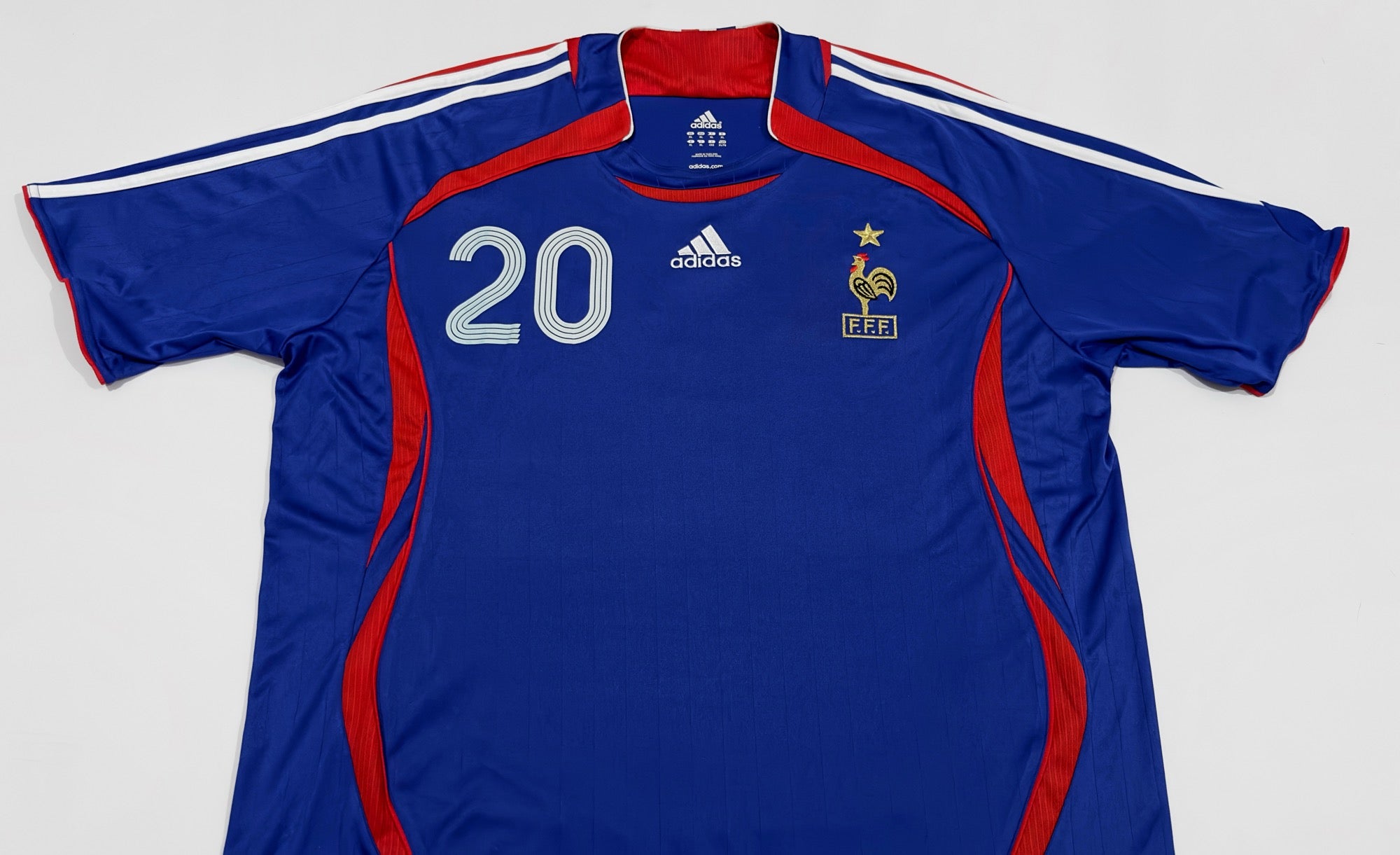 2006/07 France #20 TREZEGUET Home Jersey (XL)